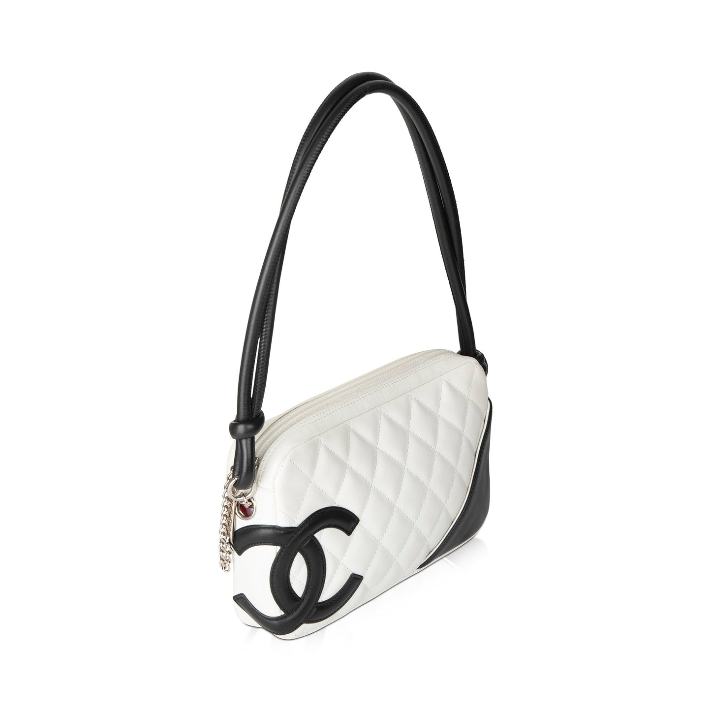 Chanel Ligne Cambon Pochette Travel Bag