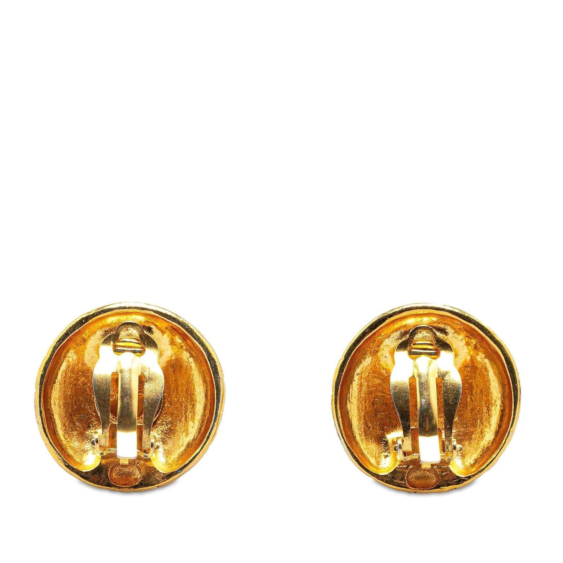Chanel Logo Clip On Earrings (Shg-Onkusv)