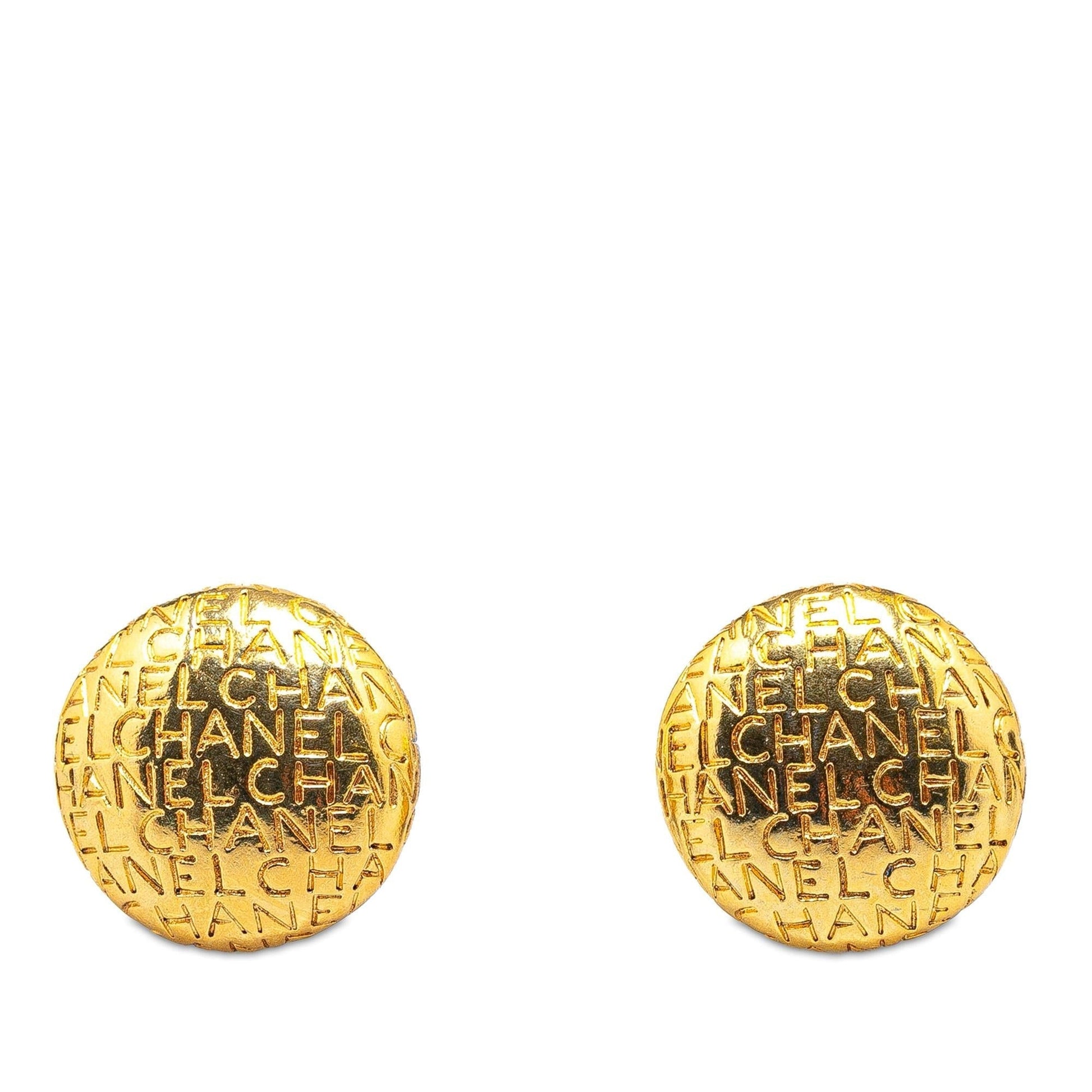 Chanel Logo Clip On Earrings (Shg-Onkusv)