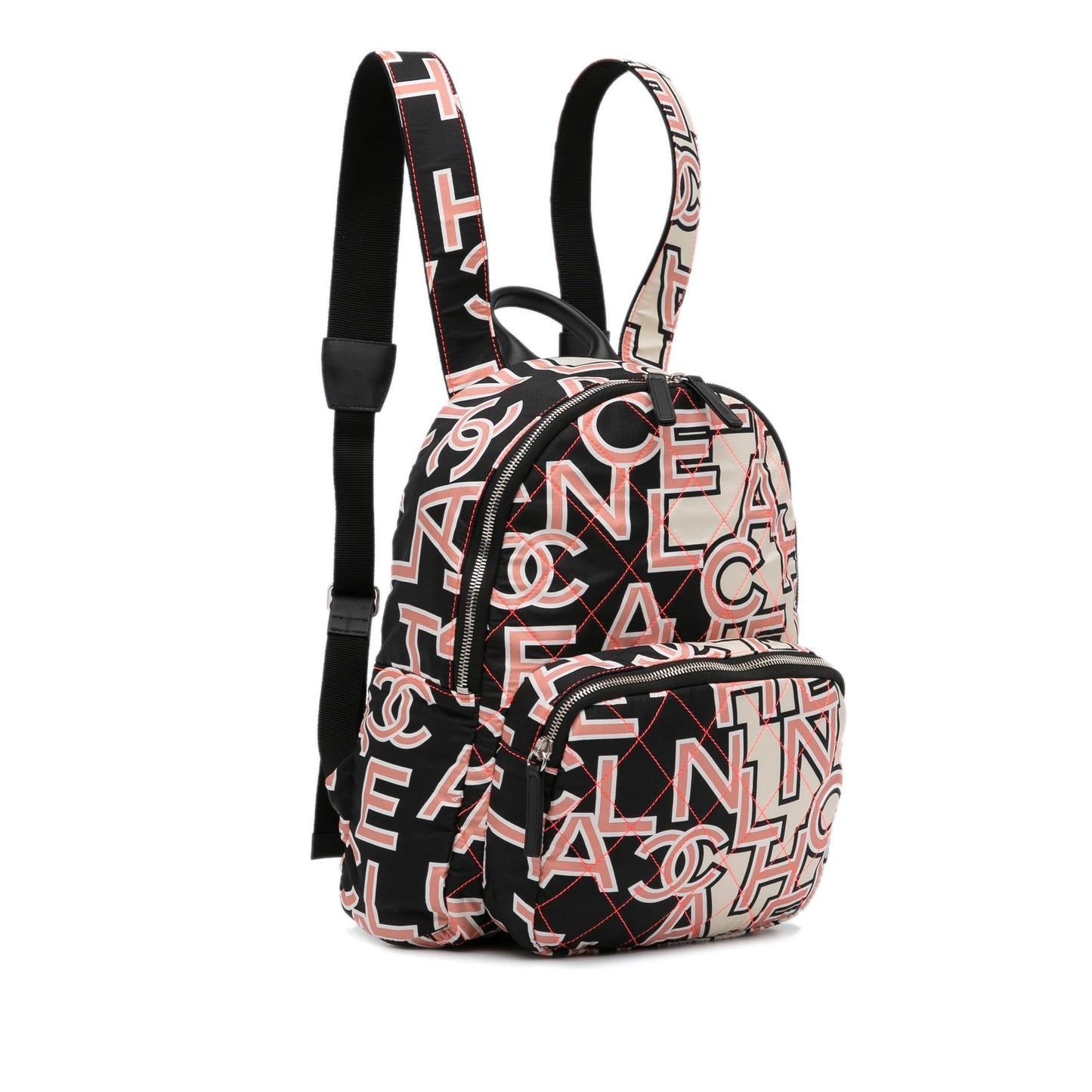 Chanel Logo Nylon Backpack SHG-N6zdI9
