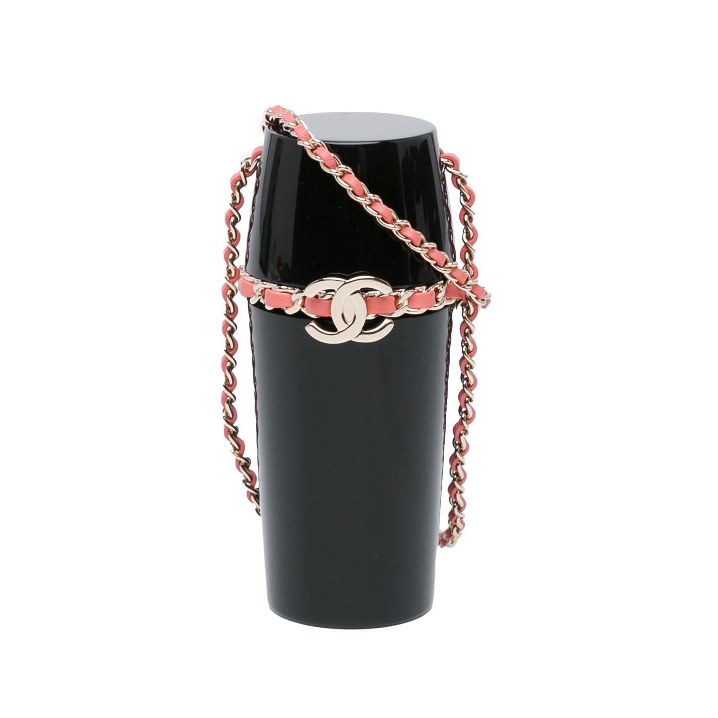 Chanel Lucite Lipstick On Handbag