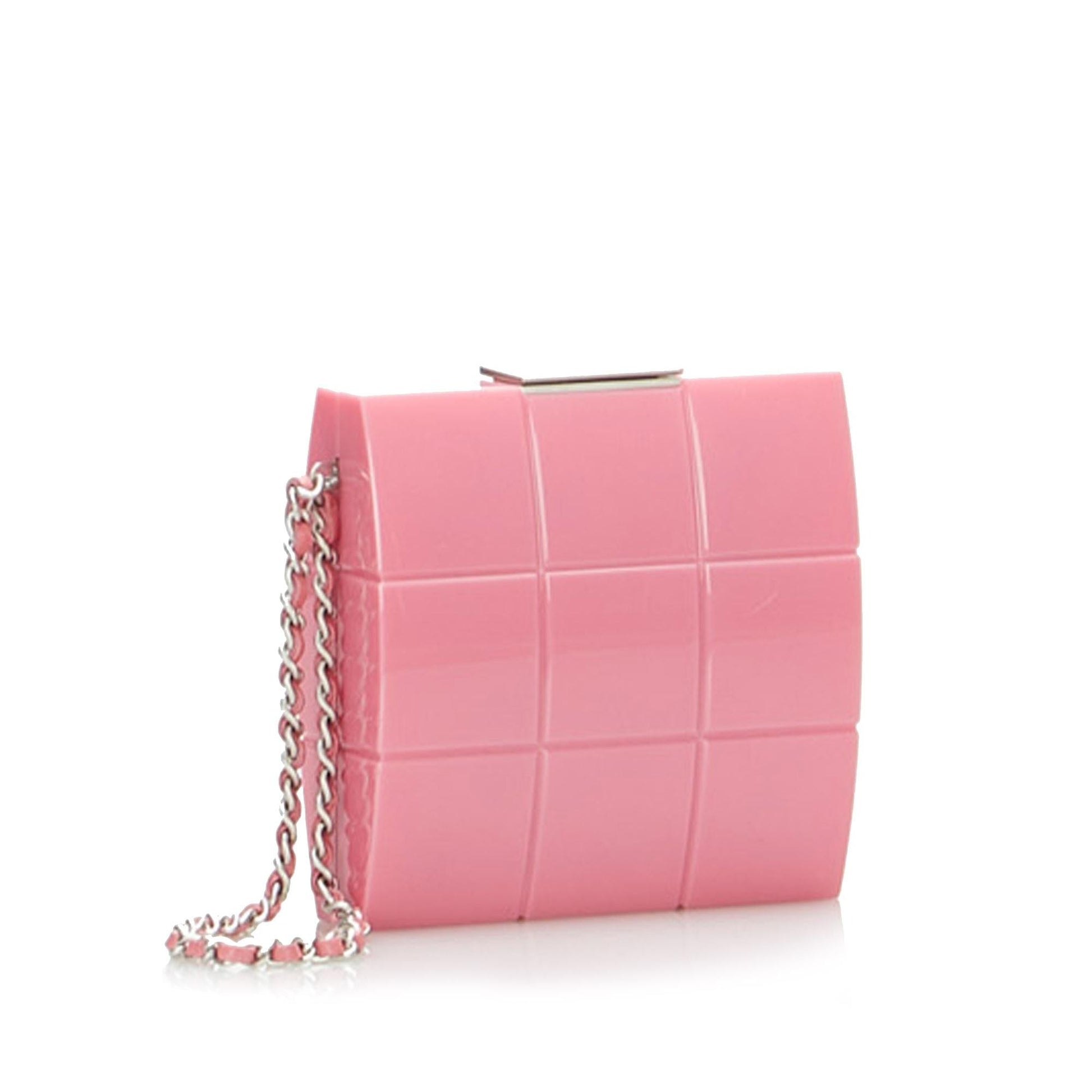 Chanel Lucite Minaudiere Perspex SHG-bfRp1G Clutch Bag