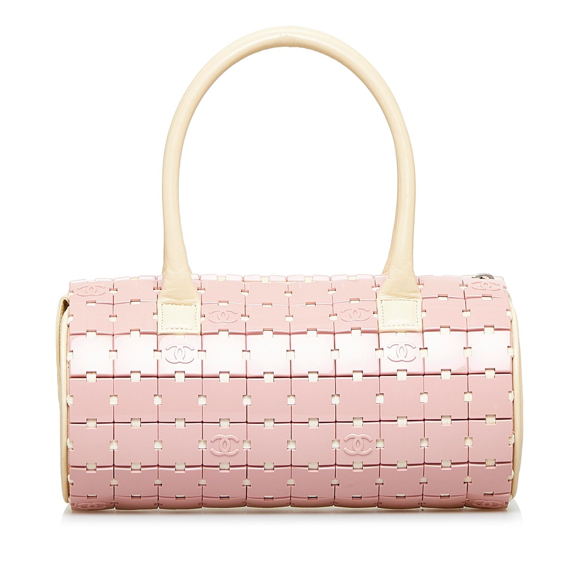 Chanel Lucite Puzzle Barrel SHG-FENZ2D Handbag