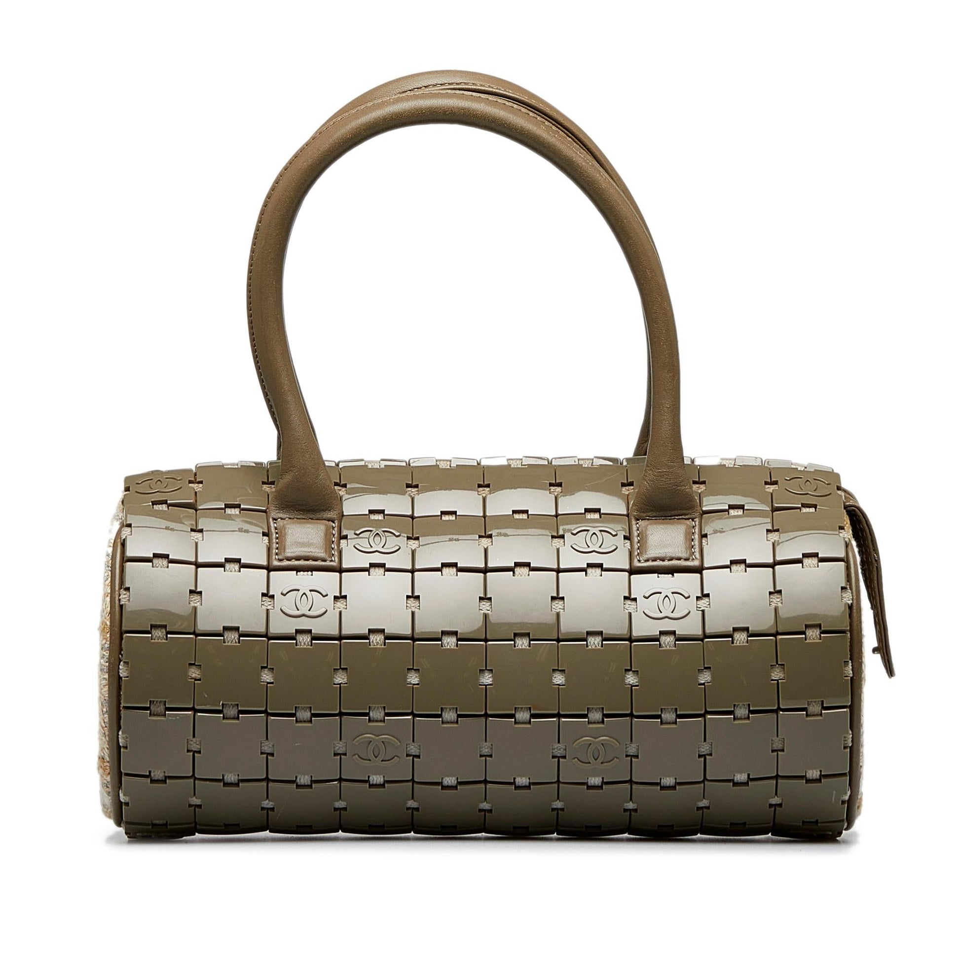 Chanel Lucite Puzzle Barrel SHG-fugVe7 Handbag