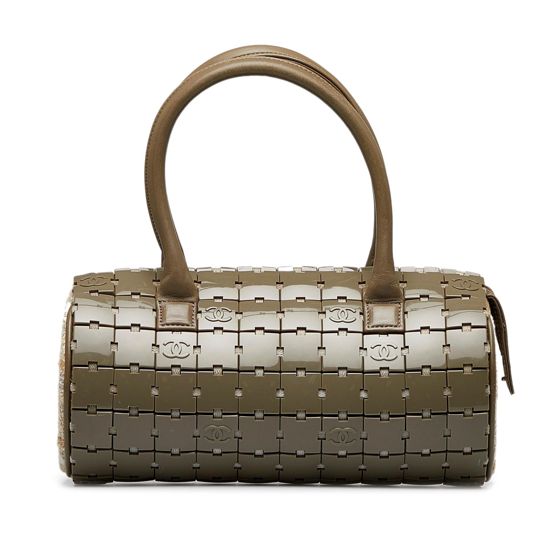 Chanel Lucite Puzzle Barrel SHG-fugVe7 Handbag