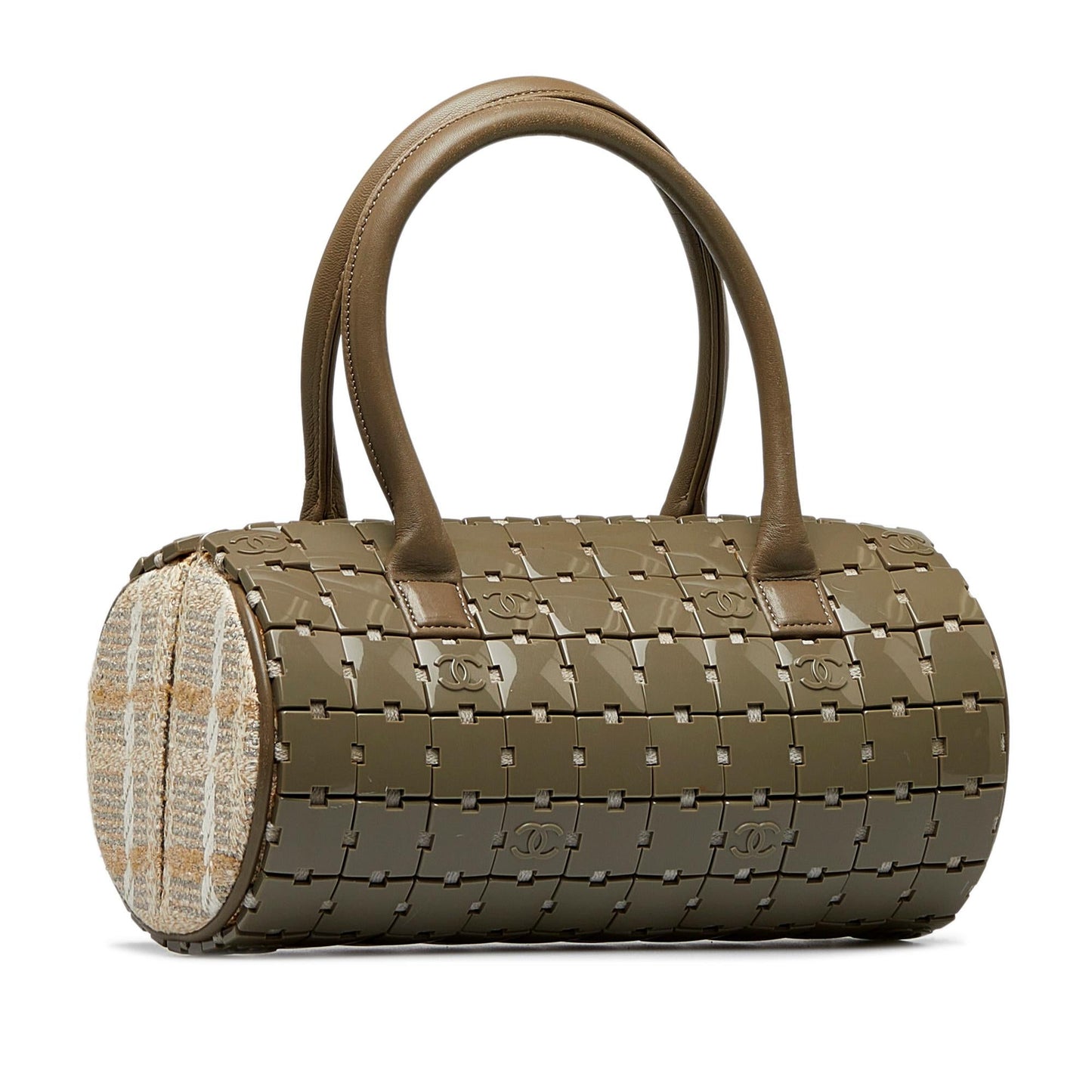 Chanel Lucite Puzzle Barrel SHG-fugVe7 Handbag