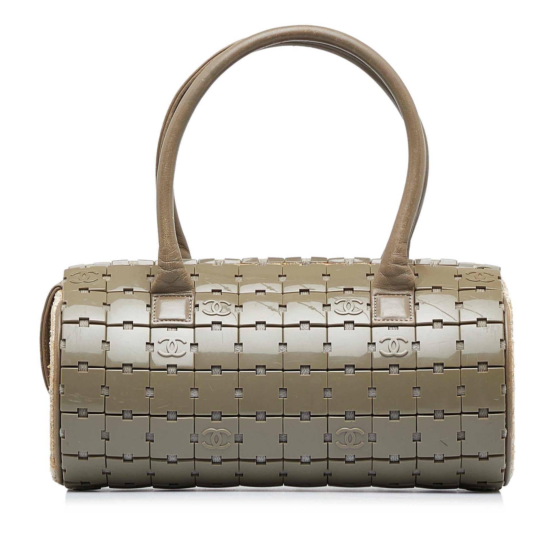 Chanel Lucite Puzzle Barrel SHG-WS6nP1 Handbag