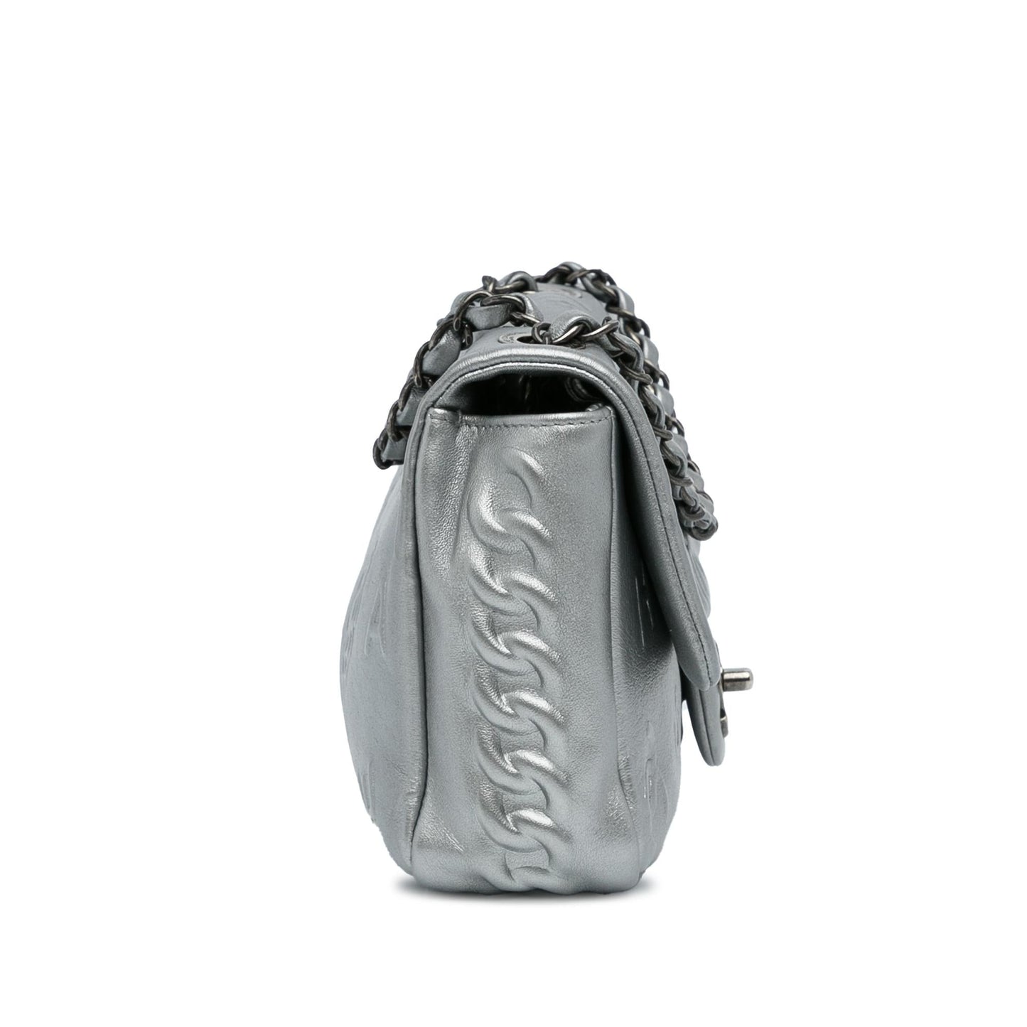 Chanel Lucky Charms Embroidered Classic Single Flap Key Chain