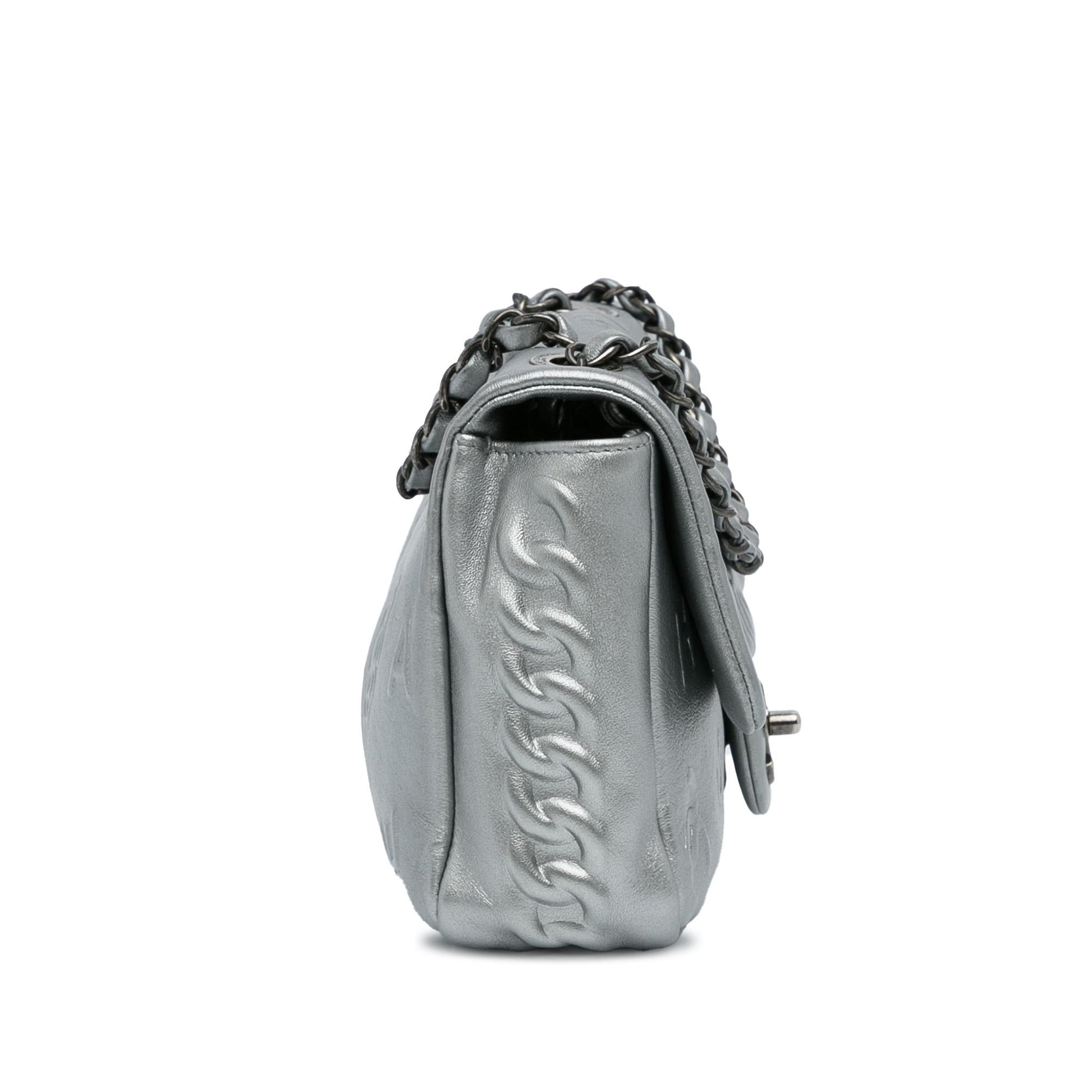 Chanel Lucky Charms Embroidered Classic Single Flap Key Chain