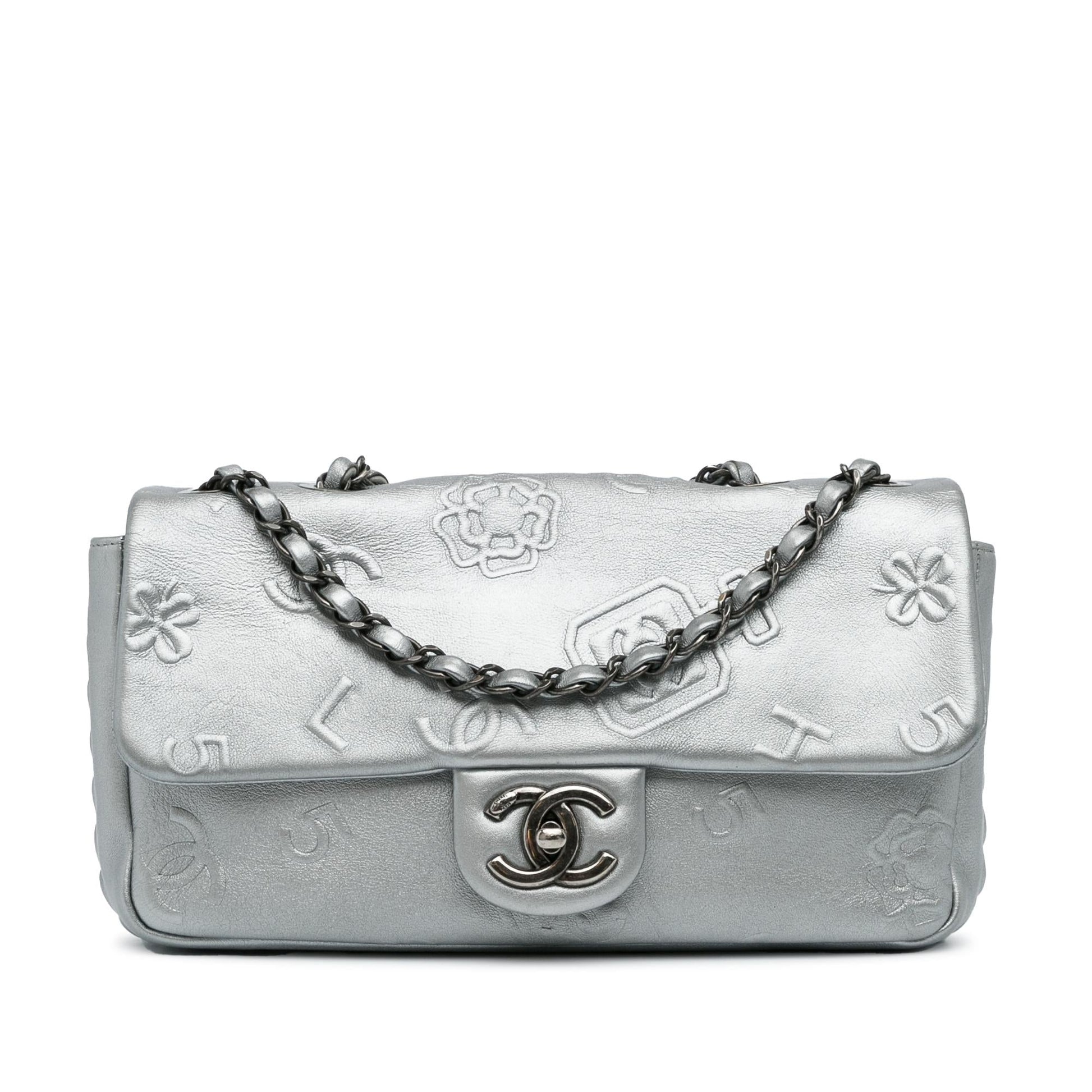 Chanel Lucky Charms Embroidered Classic Single Flap Key Chain