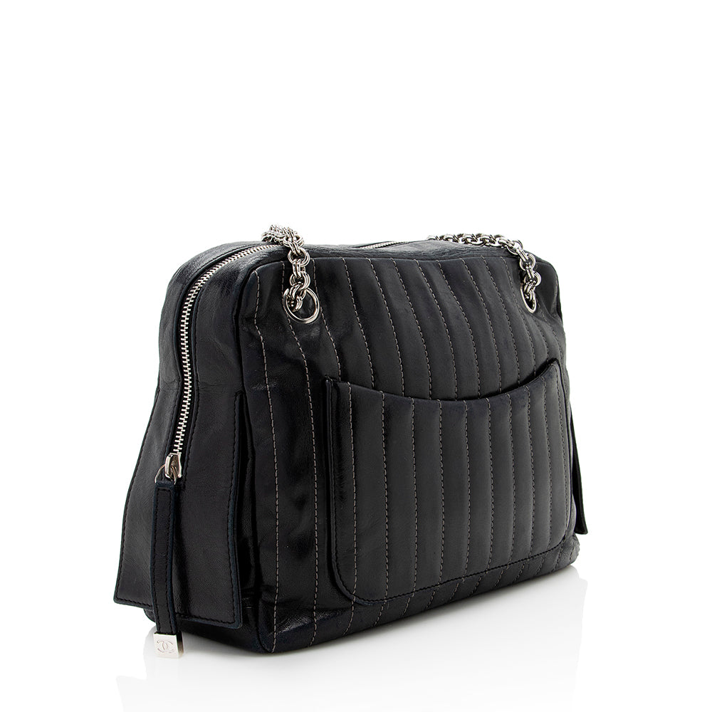 Chanel Mademoiselle SHF Leather Shoulder Bag
