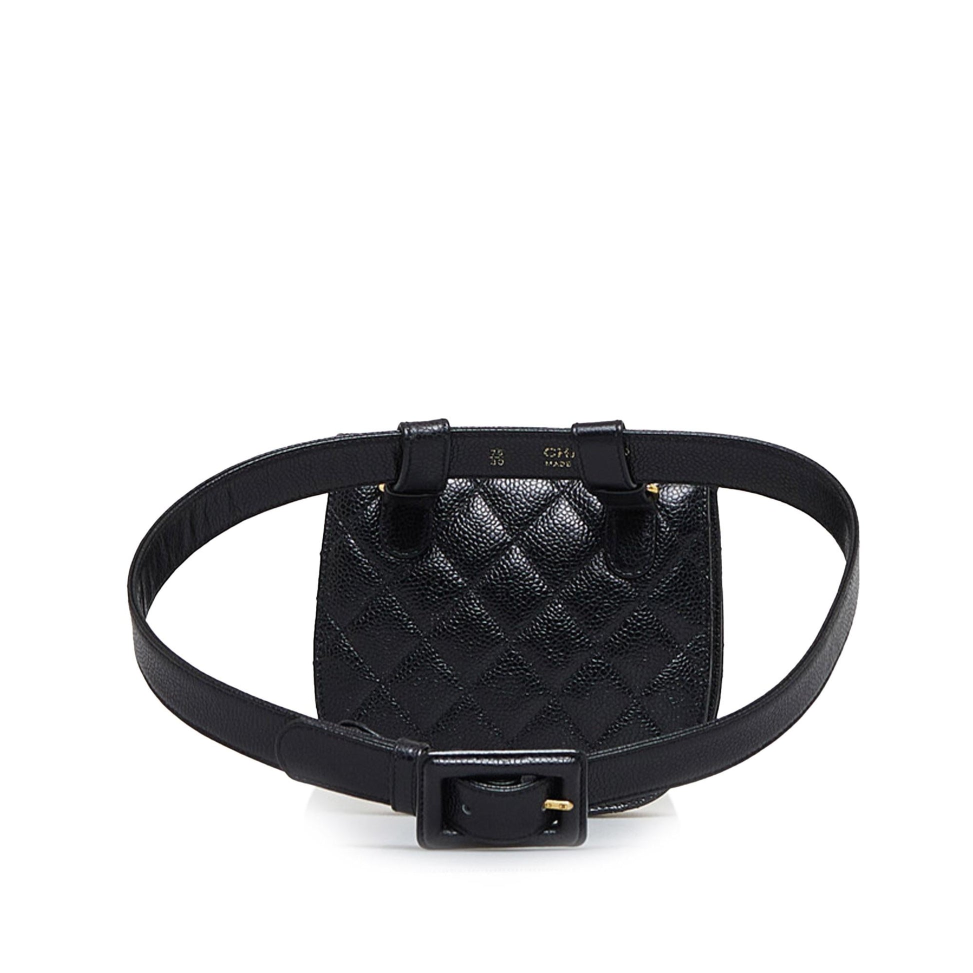 Chanel Matelasse Caviar Belt SHG-5HLic8