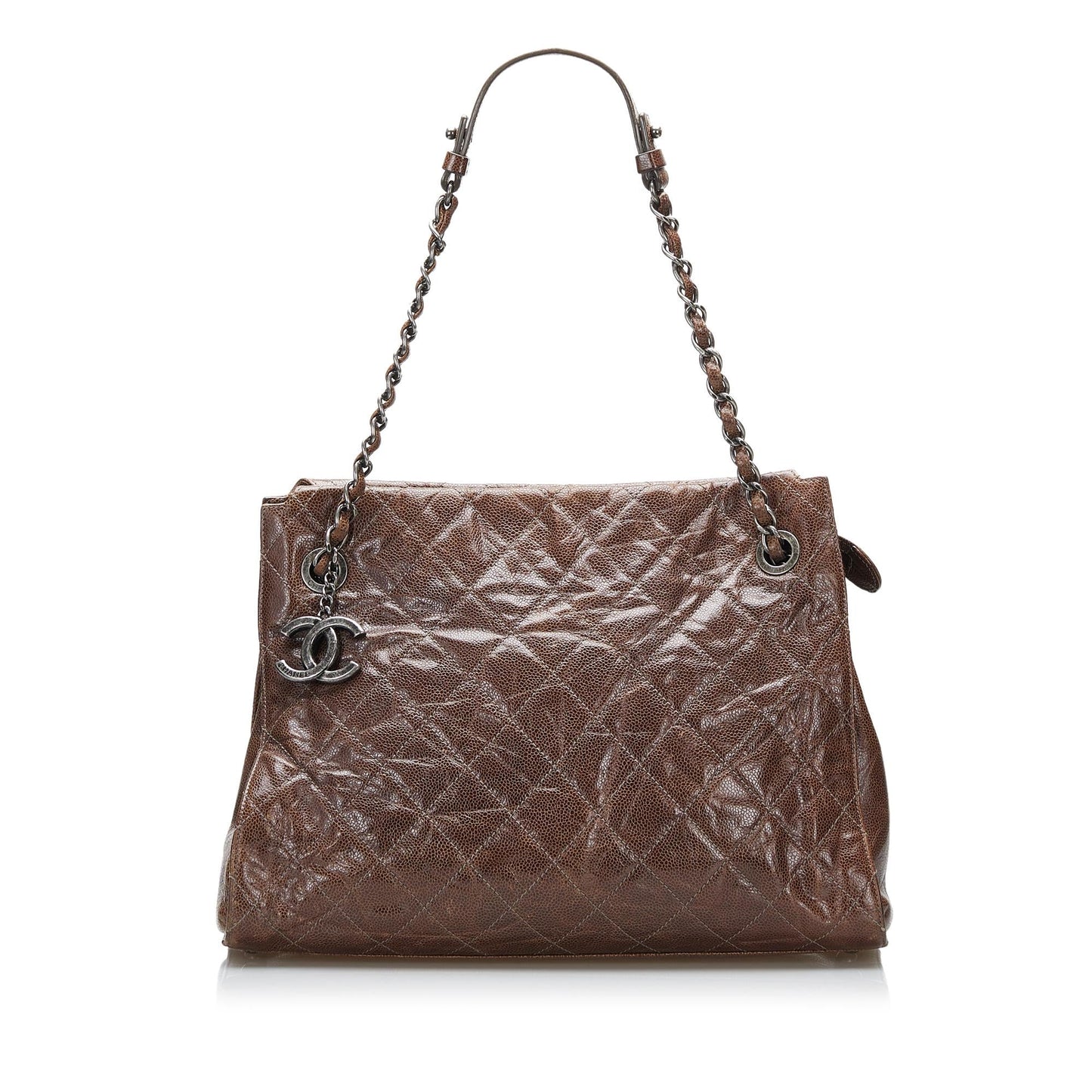 Chanel Matelasse Caviar SHG-fR6BIJ Leather Tote Bag