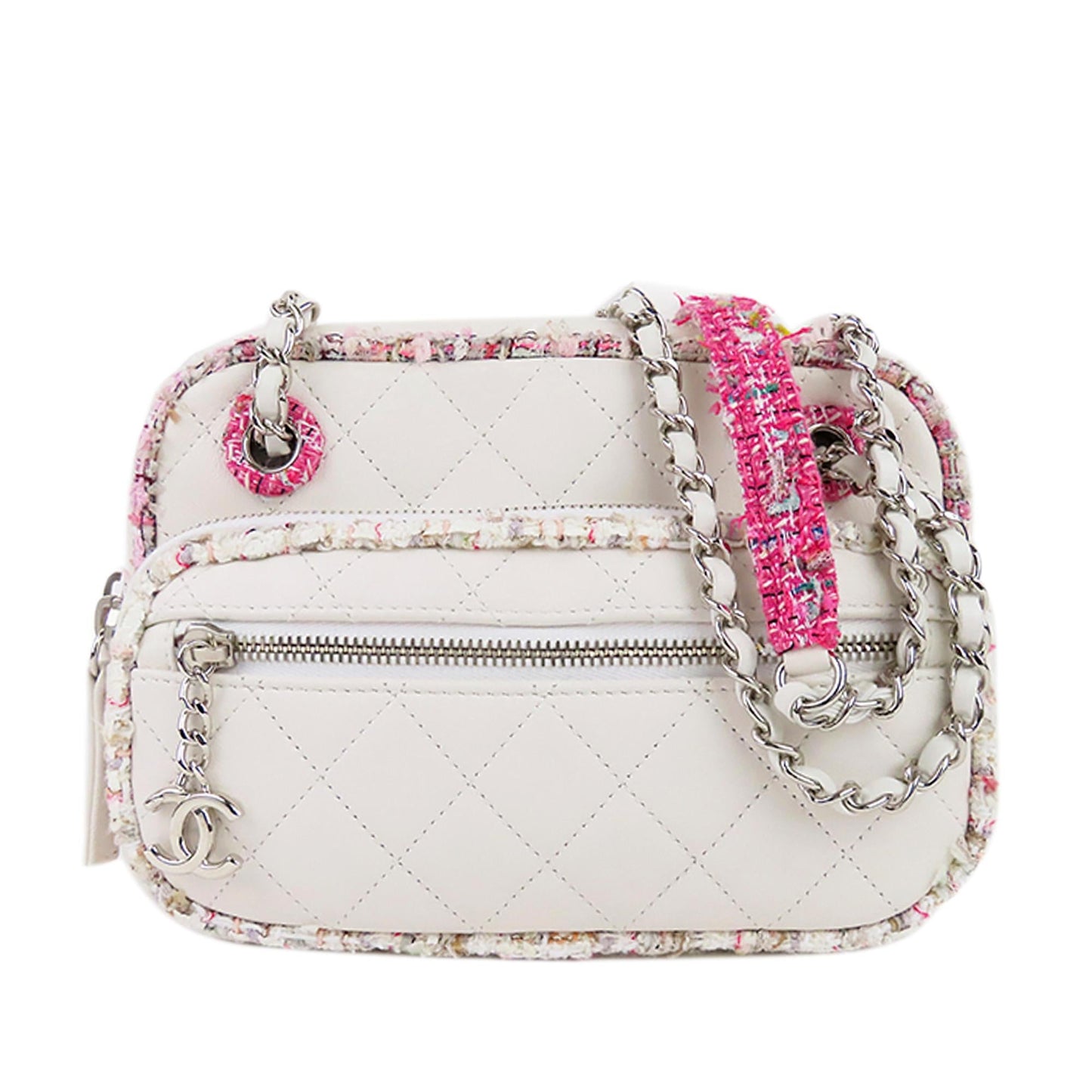 Chanel Matelasse Lambskin Camera SHG-Uc0bUw Leather Crossbody Bag