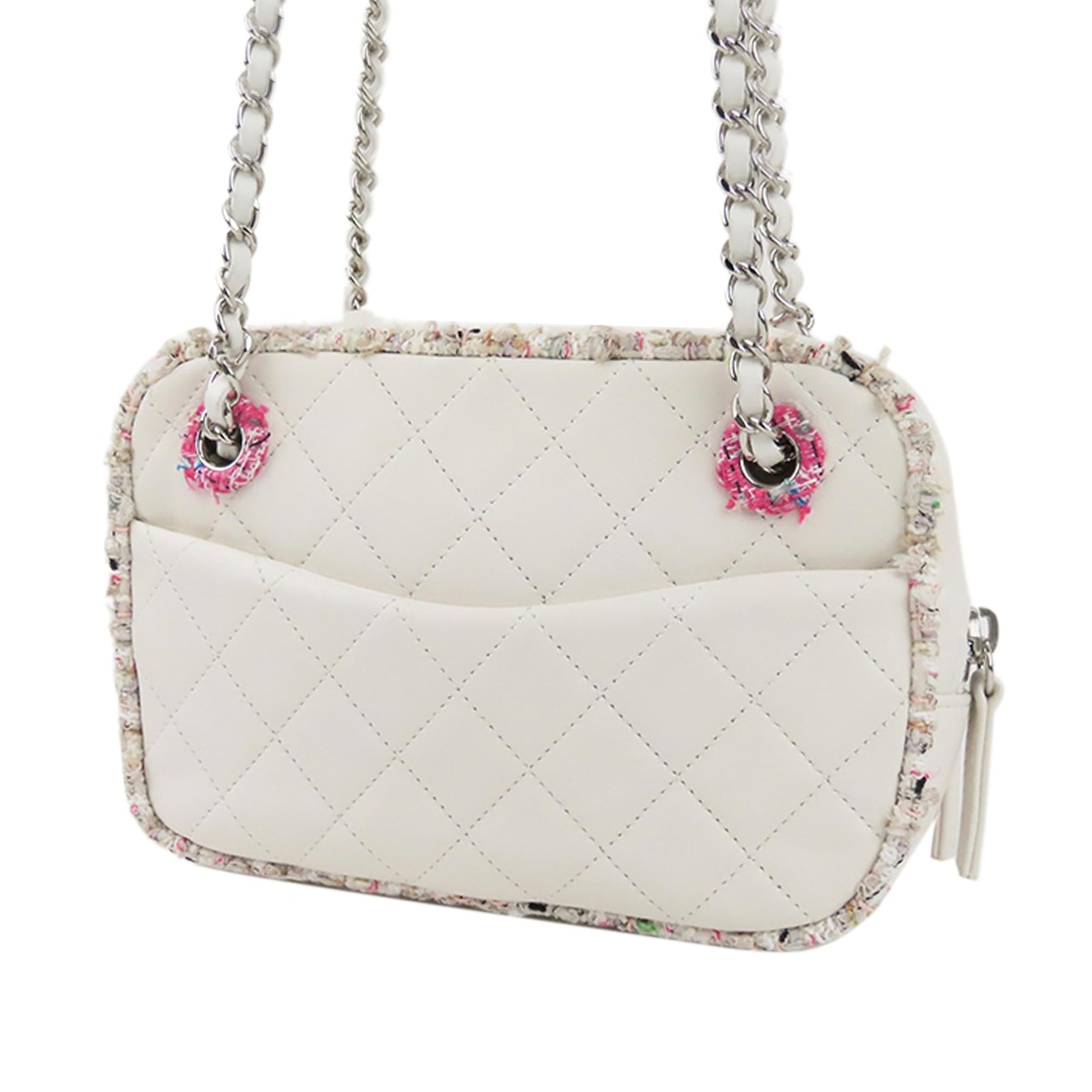 Chanel Matelasse Lambskin Camera SHG-Uc0bUw Leather Crossbody Bag