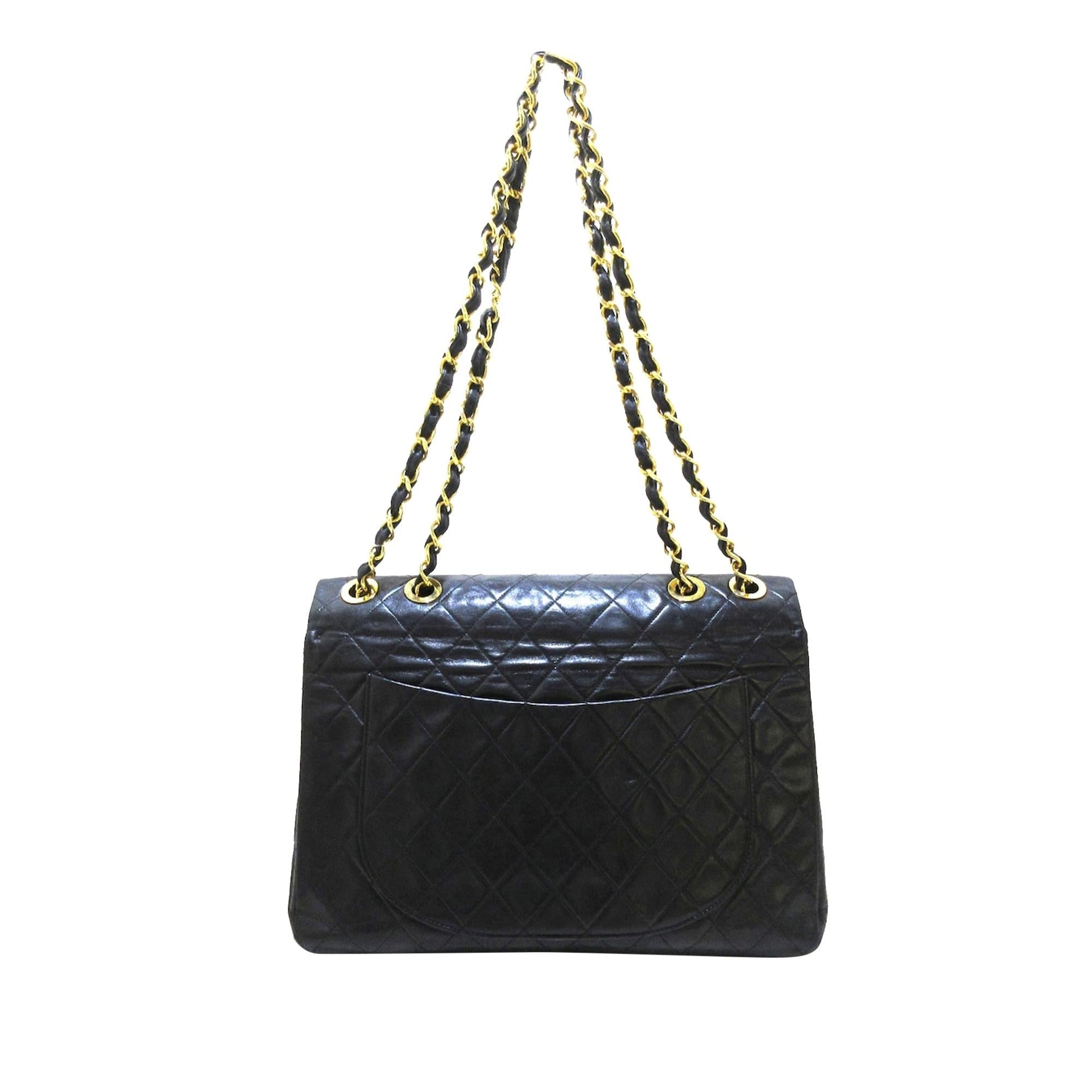 Chanel Matelasse Lambskin Flap SHG-bjvAVq Leather Shoulder Bag