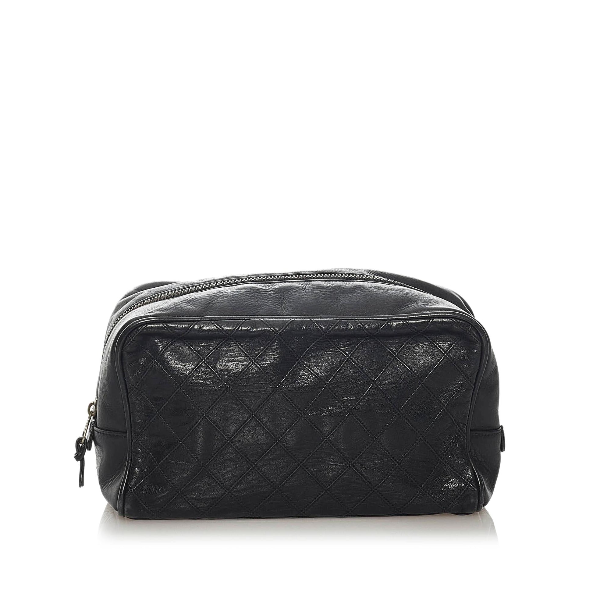 Chanel Matelasse Lambskin SHG Leather Handbag