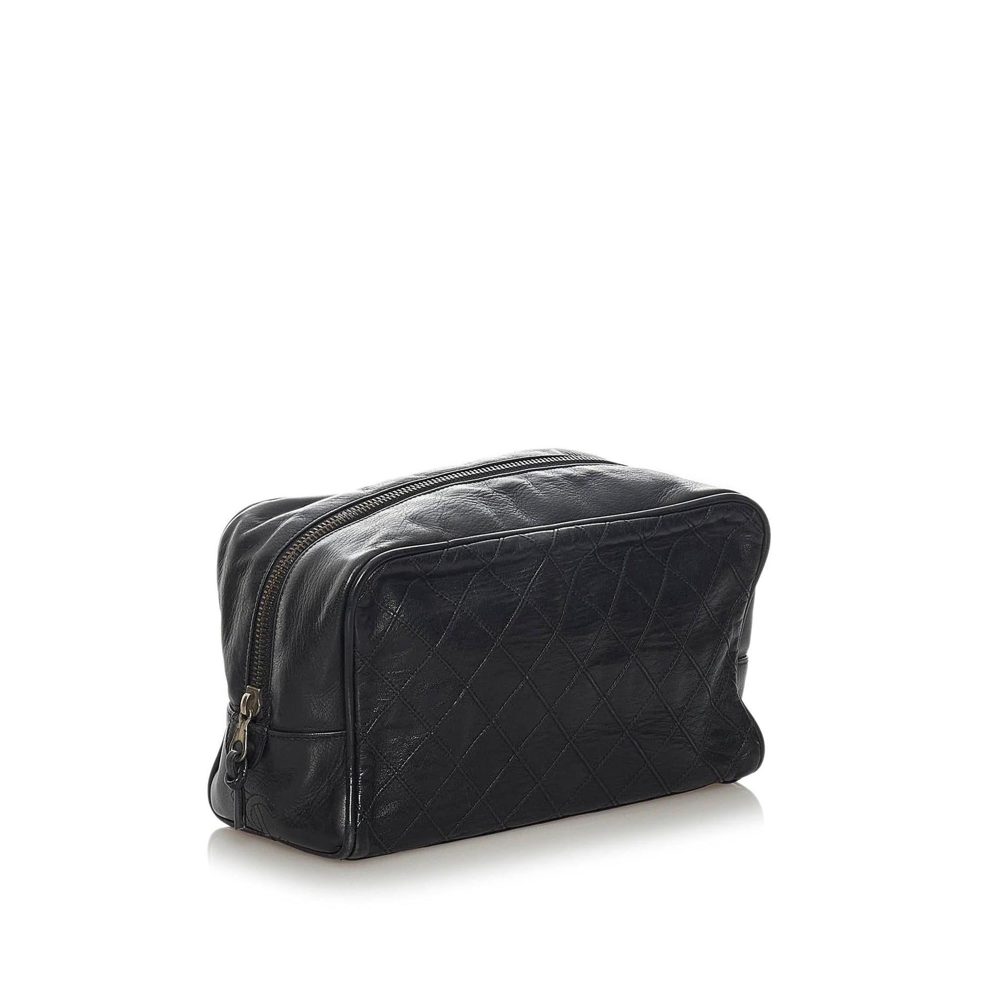 Chanel Matelasse Lambskin SHG Leather Handbag