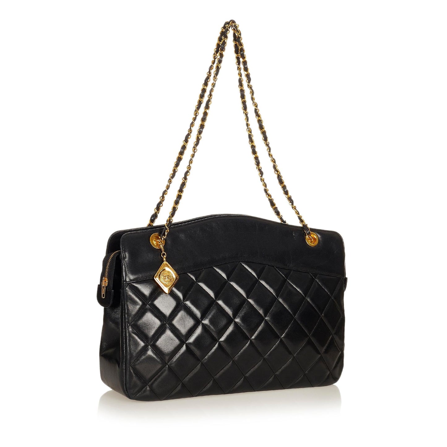 Chanel Matelasse Lambskin SHG Leather Shoulder Bag Bag Shg