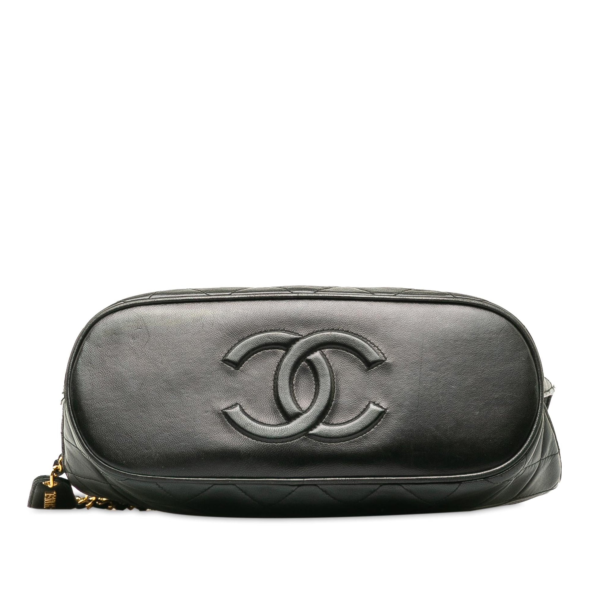 Chanel Matelasse Lambskin Leather Shoulder Bag (SHG-pt26br)