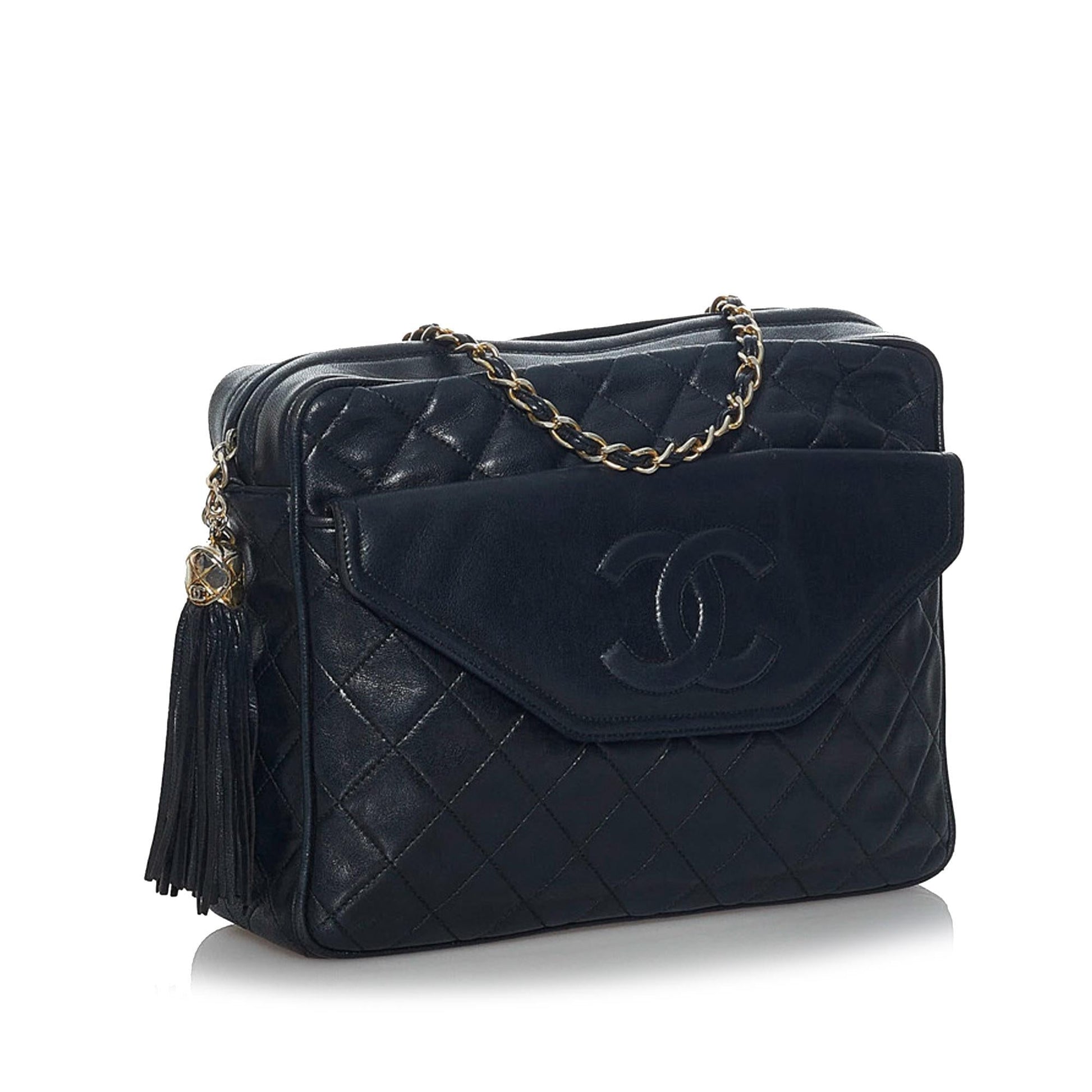Chanel Matelasse SHG Leather Crossbody Bag