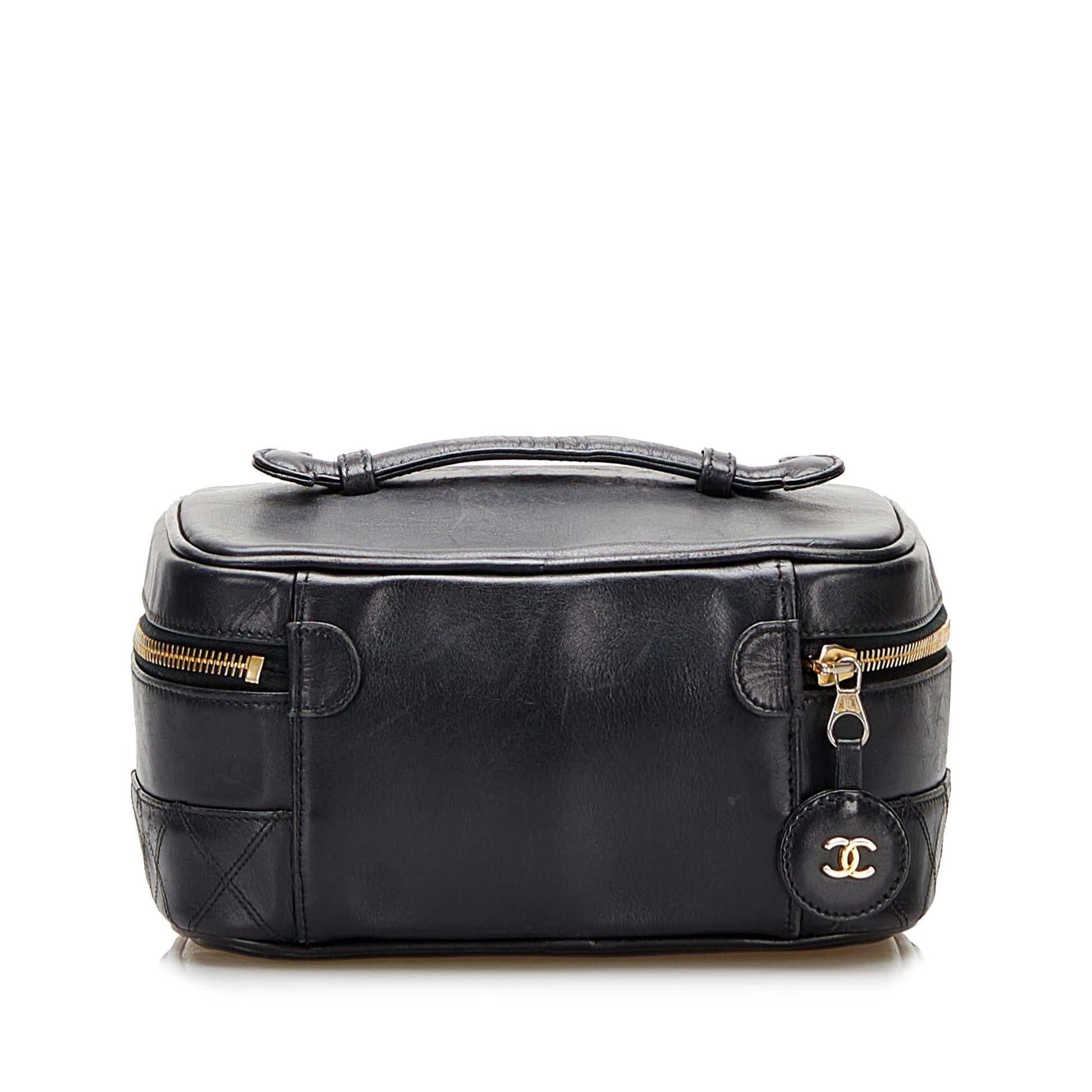 Chanel Matelasse Vanity SHG Handbag
