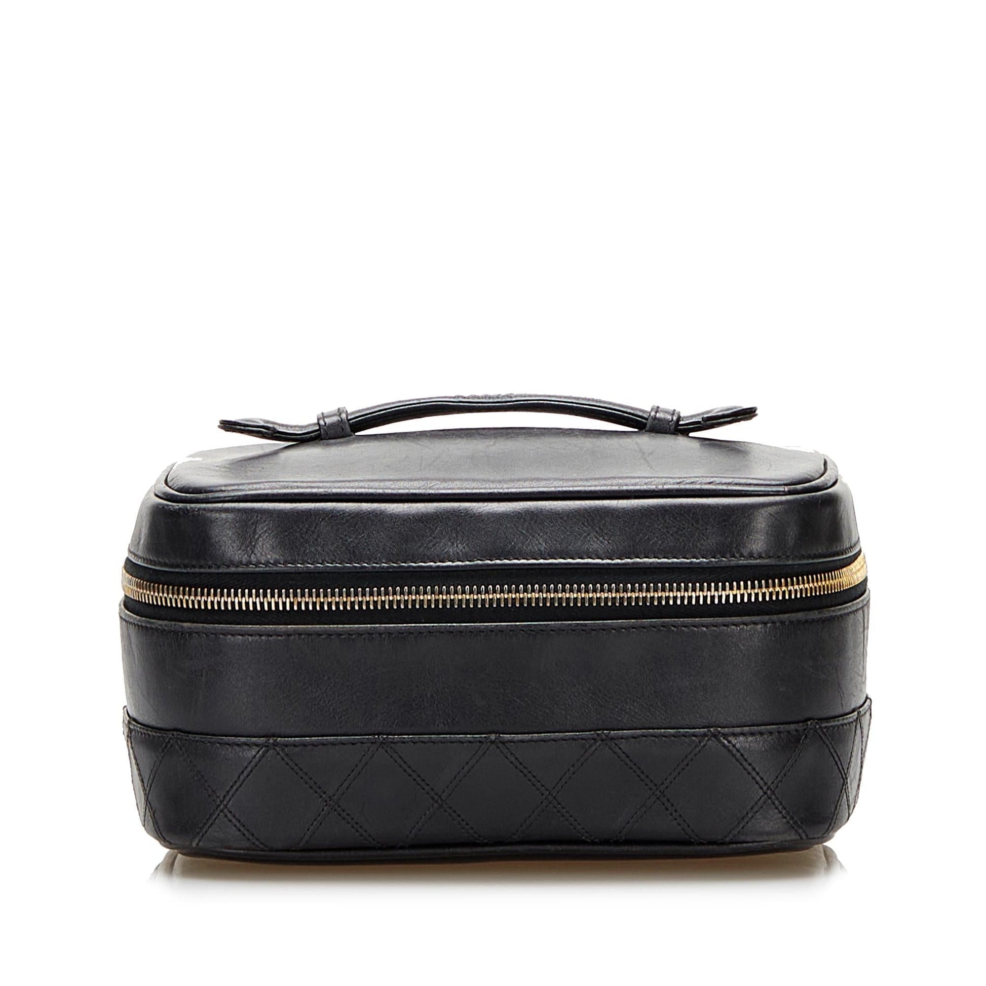 Chanel Matelasse Vanity SHG Handbag