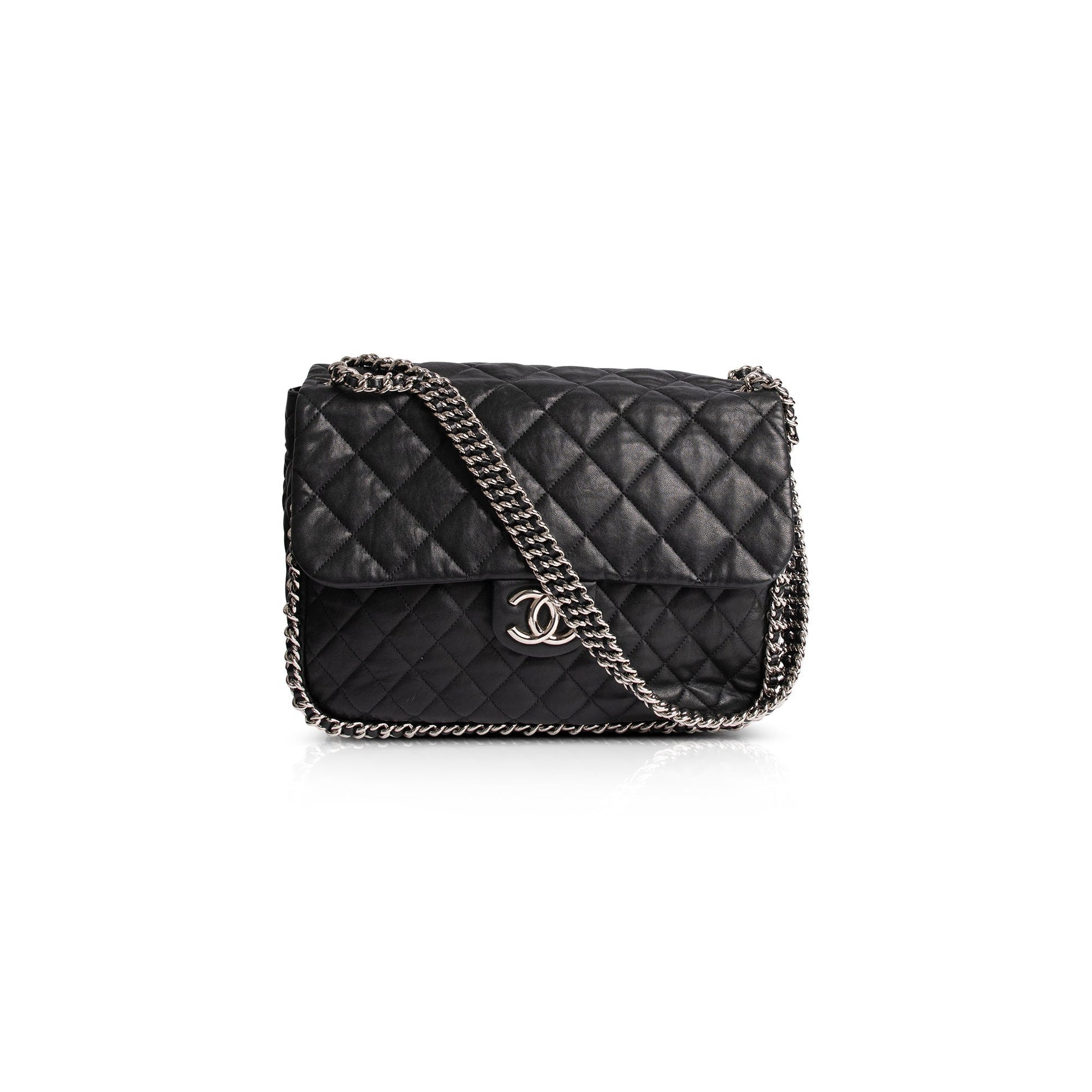 Chanel Maxi Around Flap Travel Bag