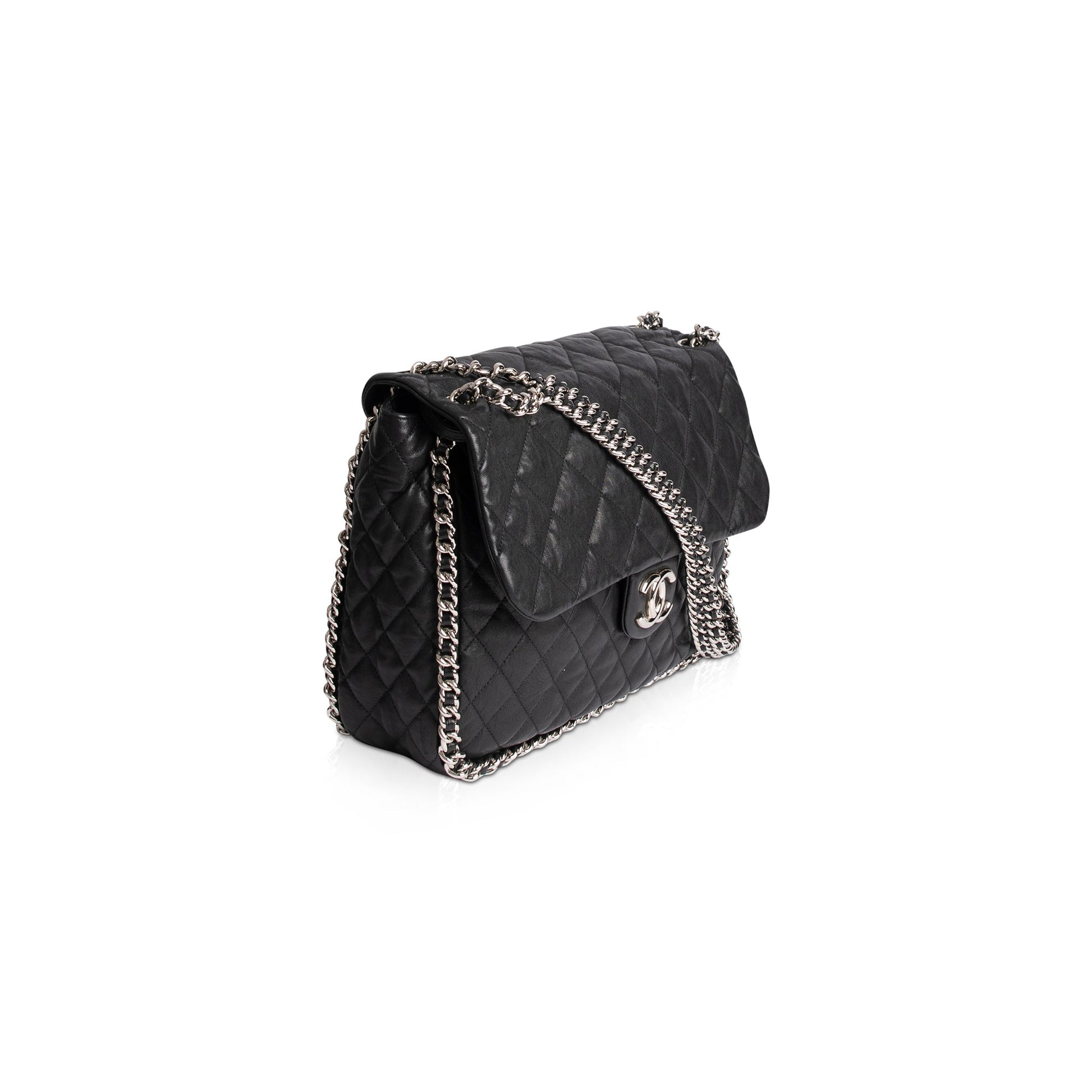 Chanel Maxi Around Flap Travel Bag