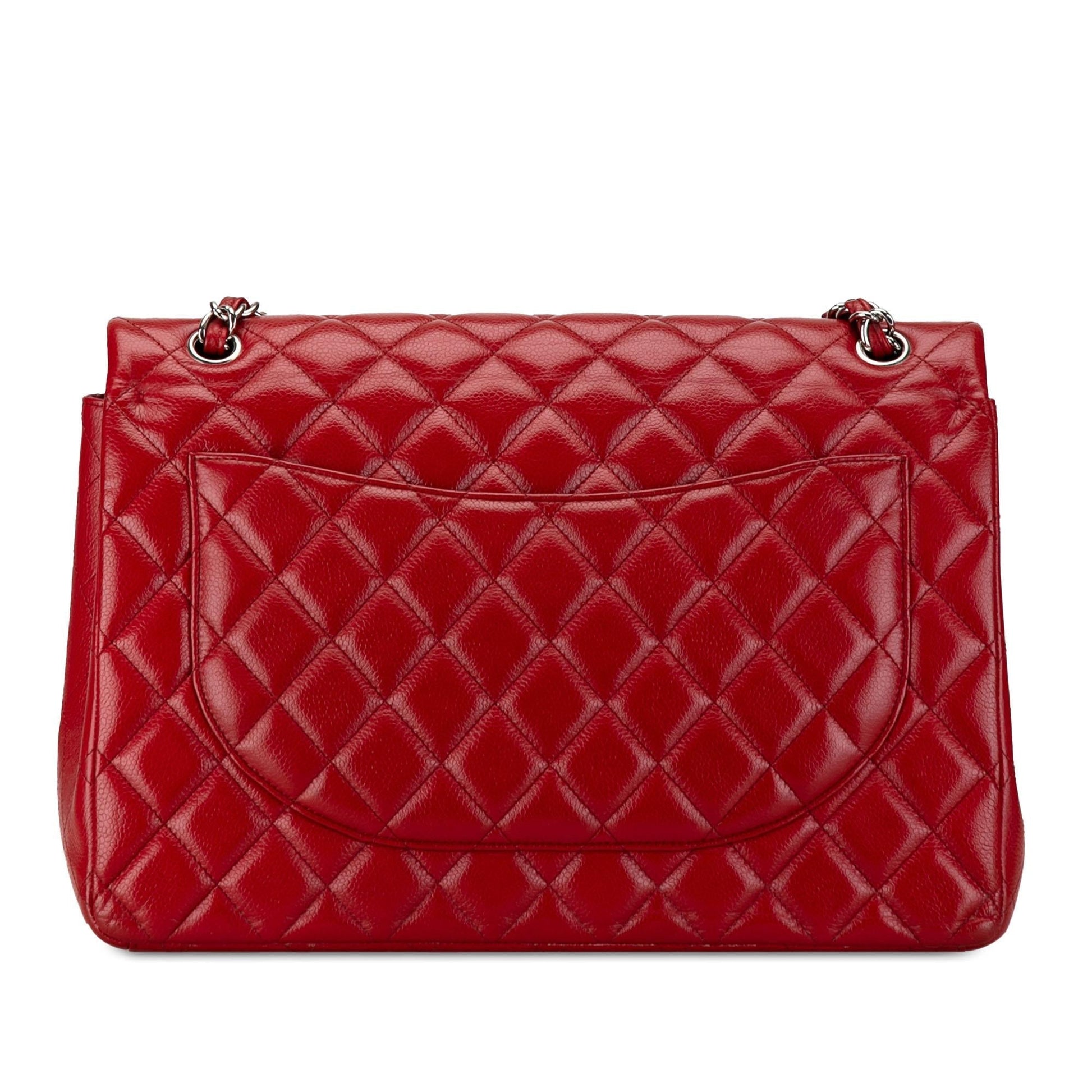 Chanel Maxi Classic Caviar Double Flap SHG-5RHsXh Handbag