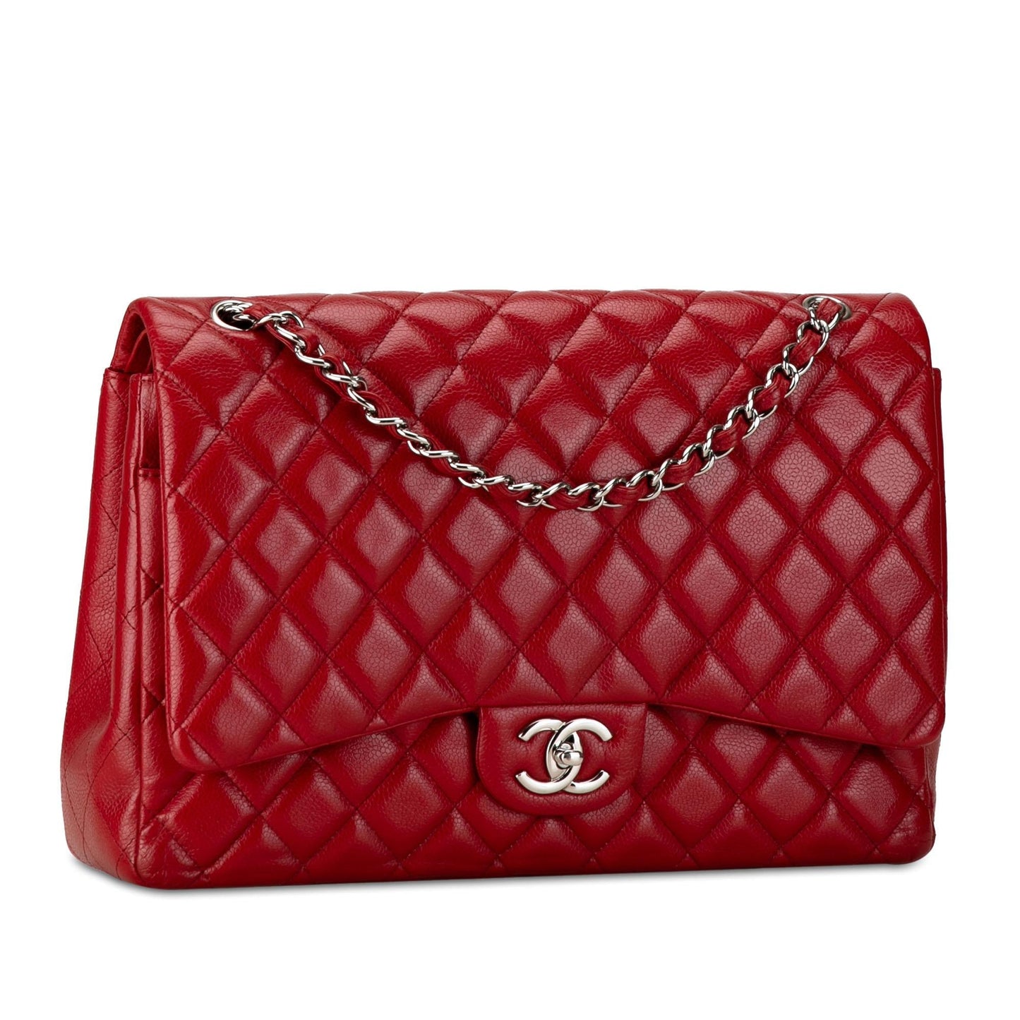 Chanel Maxi Classic Caviar Double Flap SHG-5RHsXh Handbag