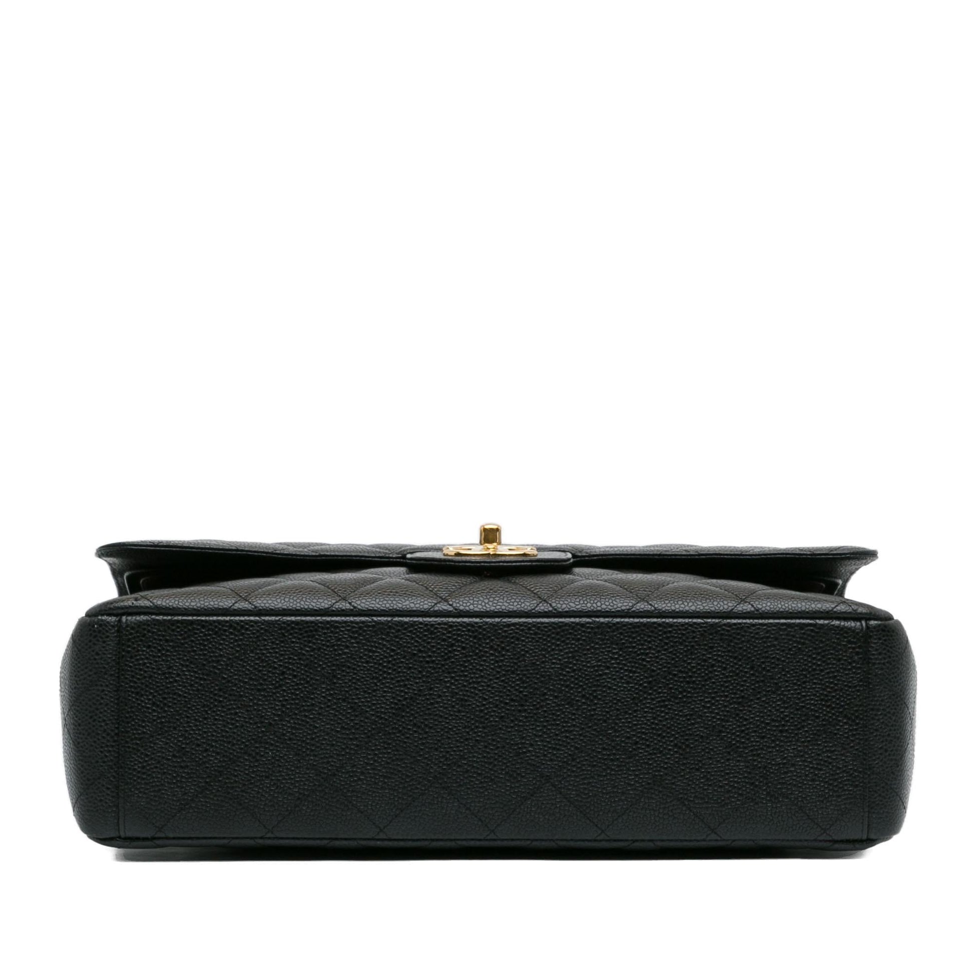 Chanel Maxi Classic Caviar Double Flap (SHG-LTyf3Q)
