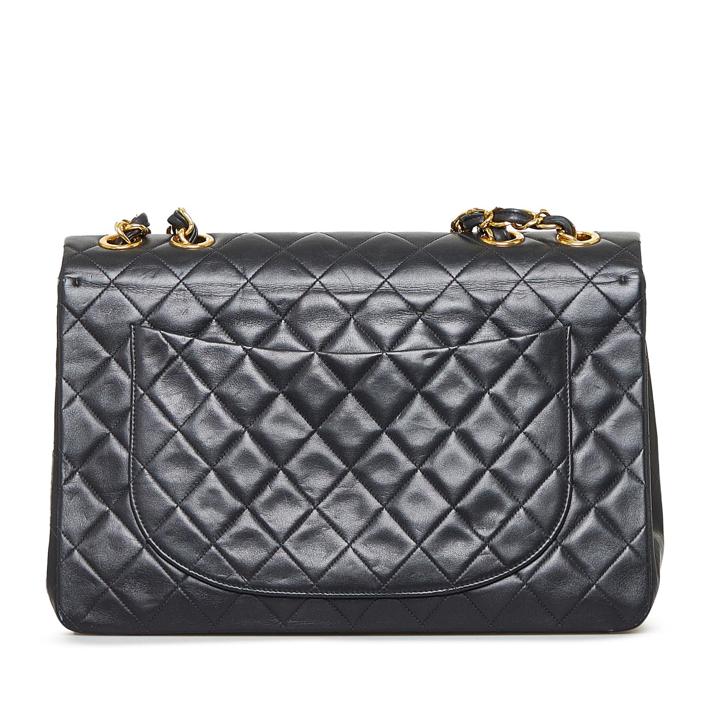 Chanel Maxi Classic Lambskin Double Flap SHG-EmVxmM Handbag