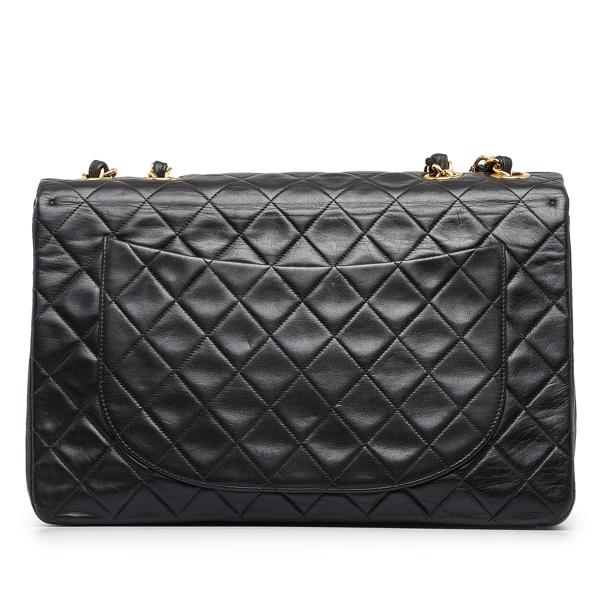 Chanel Maxi Classic Lambskin Double Flap SHG-V4WtgE Handbag
