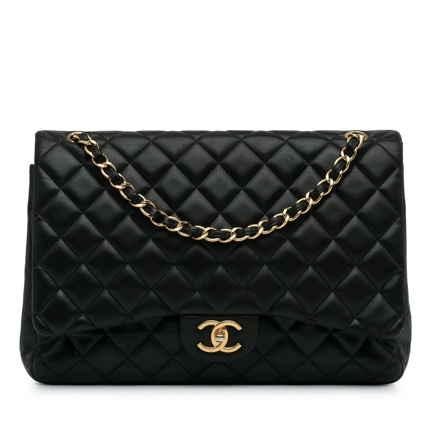Chanel Maxi Classic Lambskin Double Flap SHG-eE9hXY Handbag