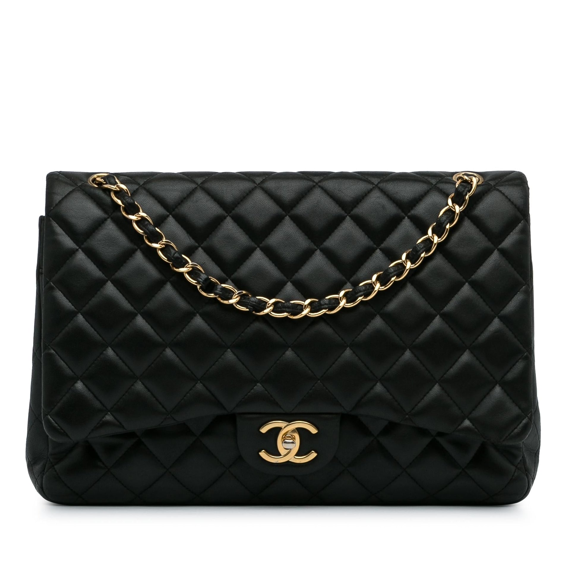 Chanel Maxi Classic Lambskin Double Flap SHG-eE9hXY Handbag