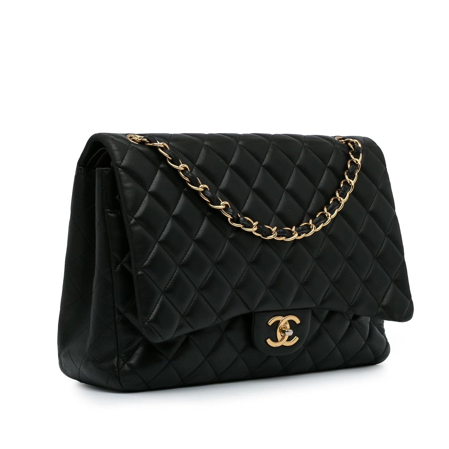 Chanel Maxi Classic Lambskin Double Flap SHG-eE9hXY Handbag
