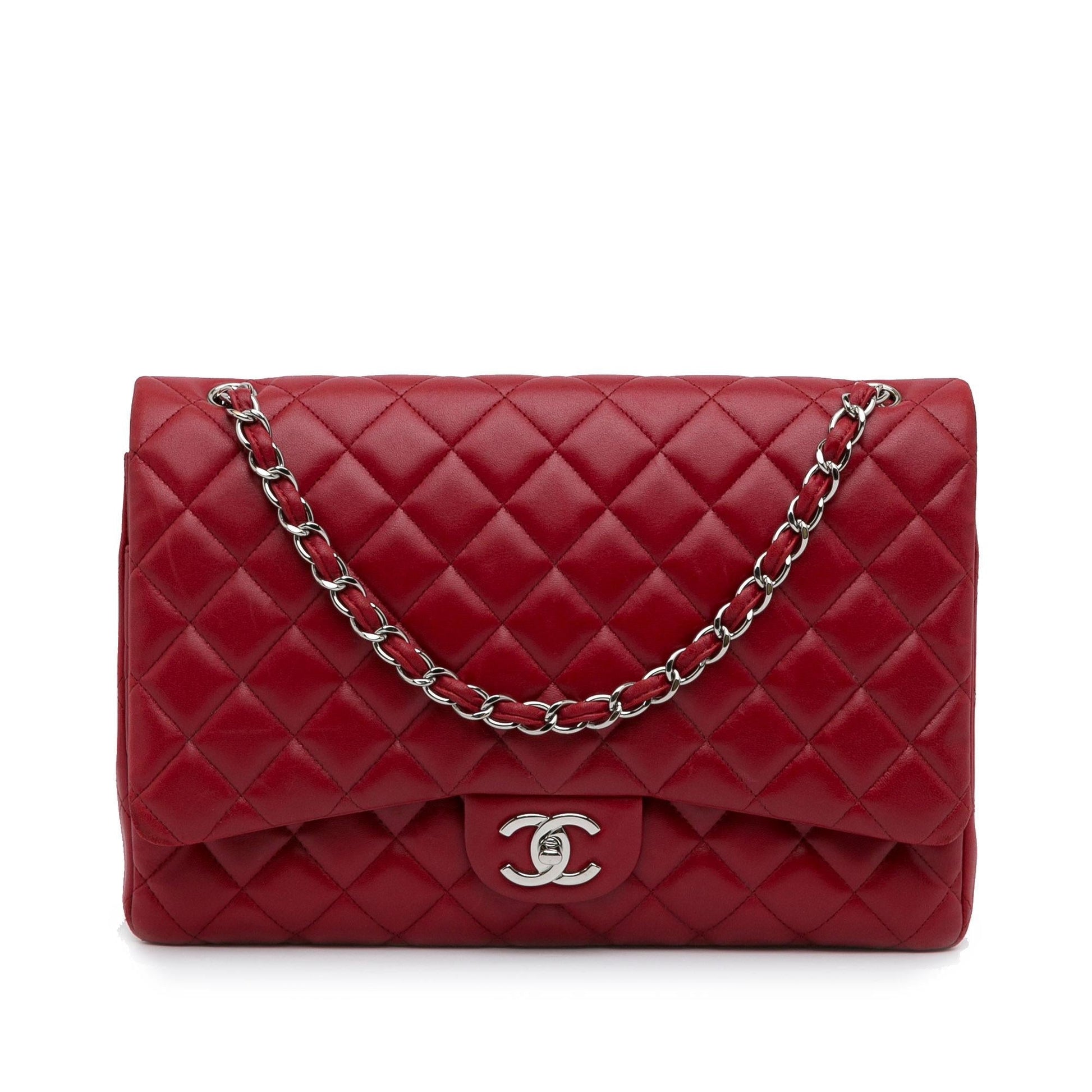 Chanel Maxi Classic Lambskin Double Flap SHG-HFLZlT Handbag