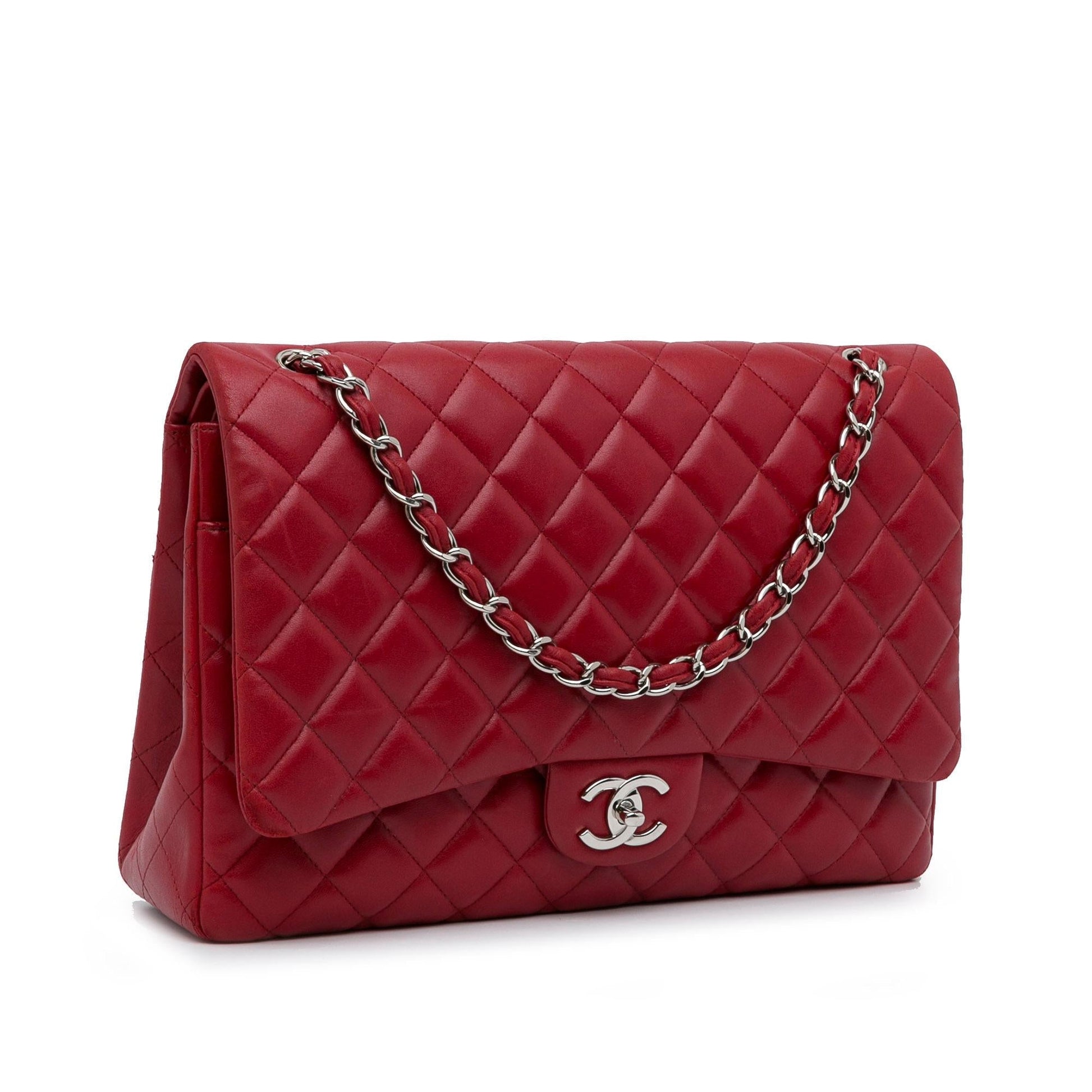 Chanel Maxi Classic Lambskin Double Flap SHG-HFLZlT Handbag