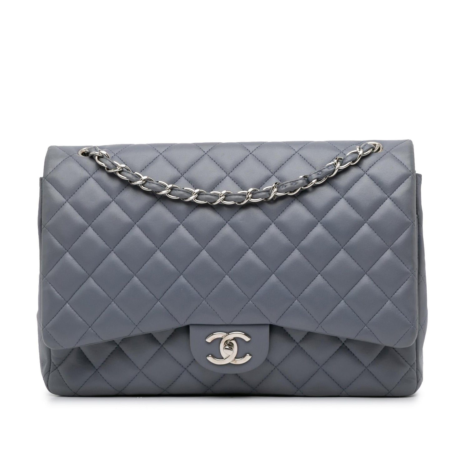 Chanel Maxi Classic Lambskin Double Flap SHG-T5w6E8 Handbag