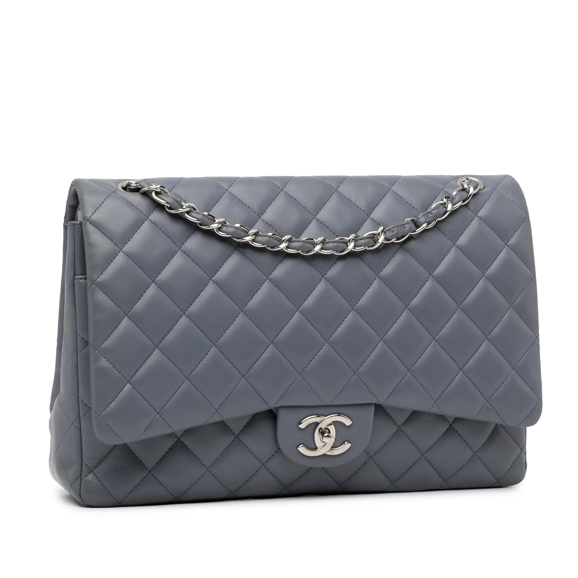 Chanel Maxi Classic Lambskin Double Flap SHG-T5w6E8 Handbag