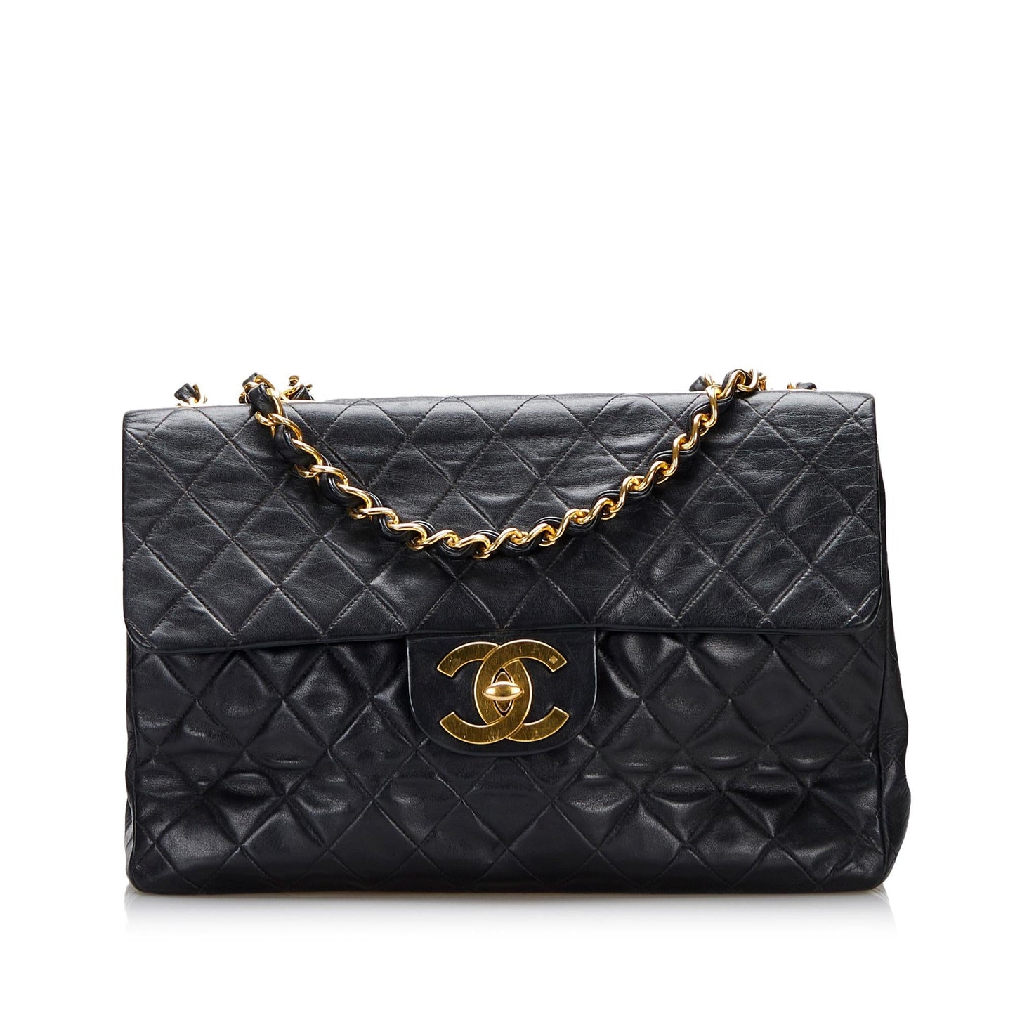 Chanel Maxi Classic Lambskin Single Flap SHG-WFihyq Handbag