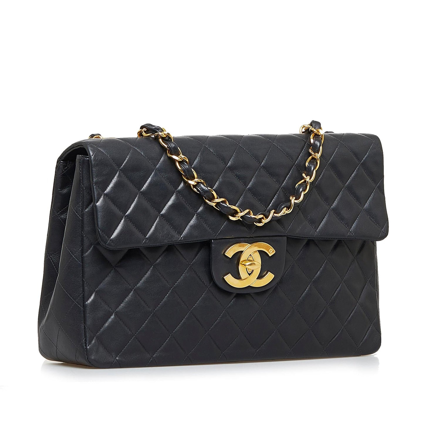 Chanel Maxi Classic Lambskin Single Flap SHG-75P0CA Handbag
