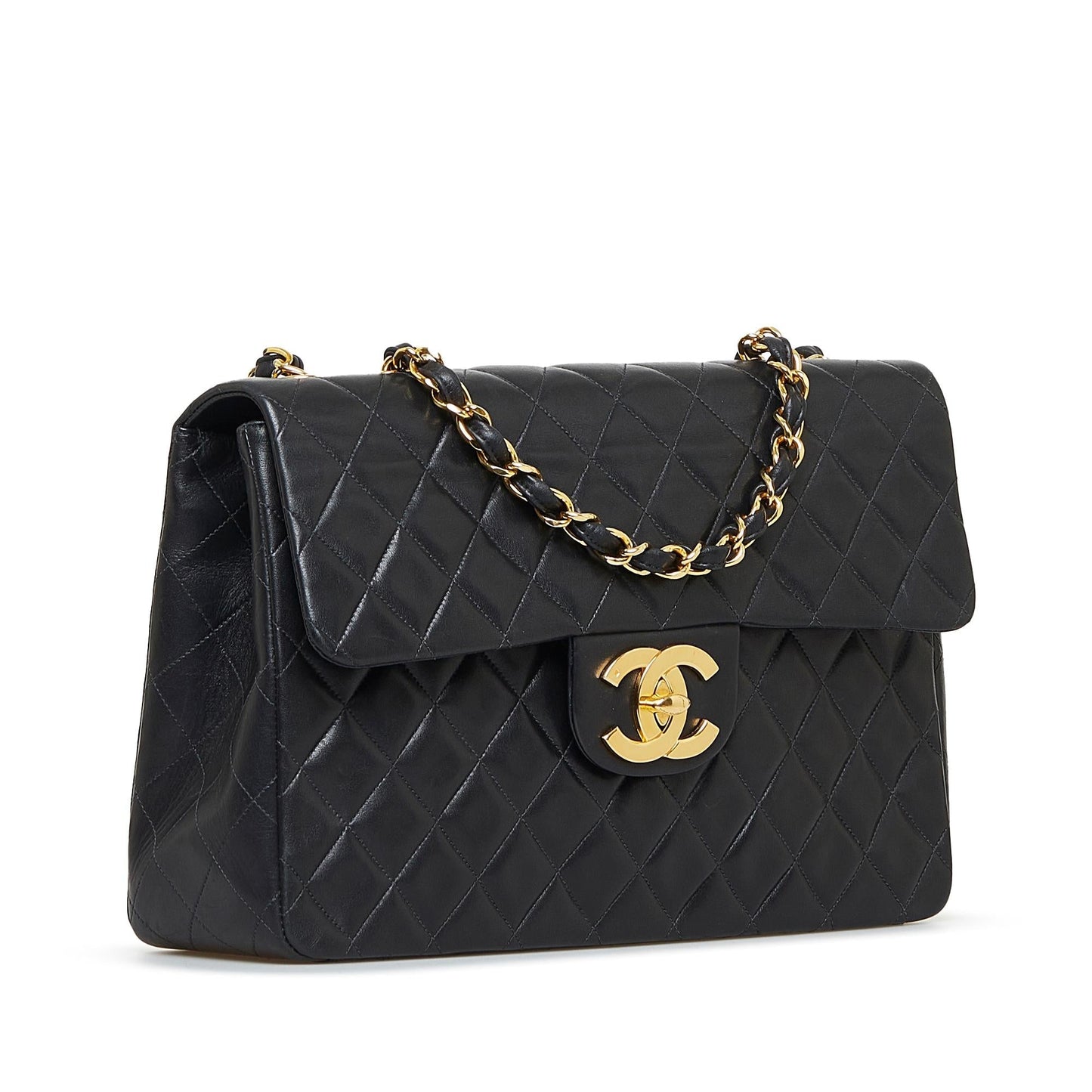Chanel Maxi Classic Lambskin Single Flap SHG-ikRhGF Handbag