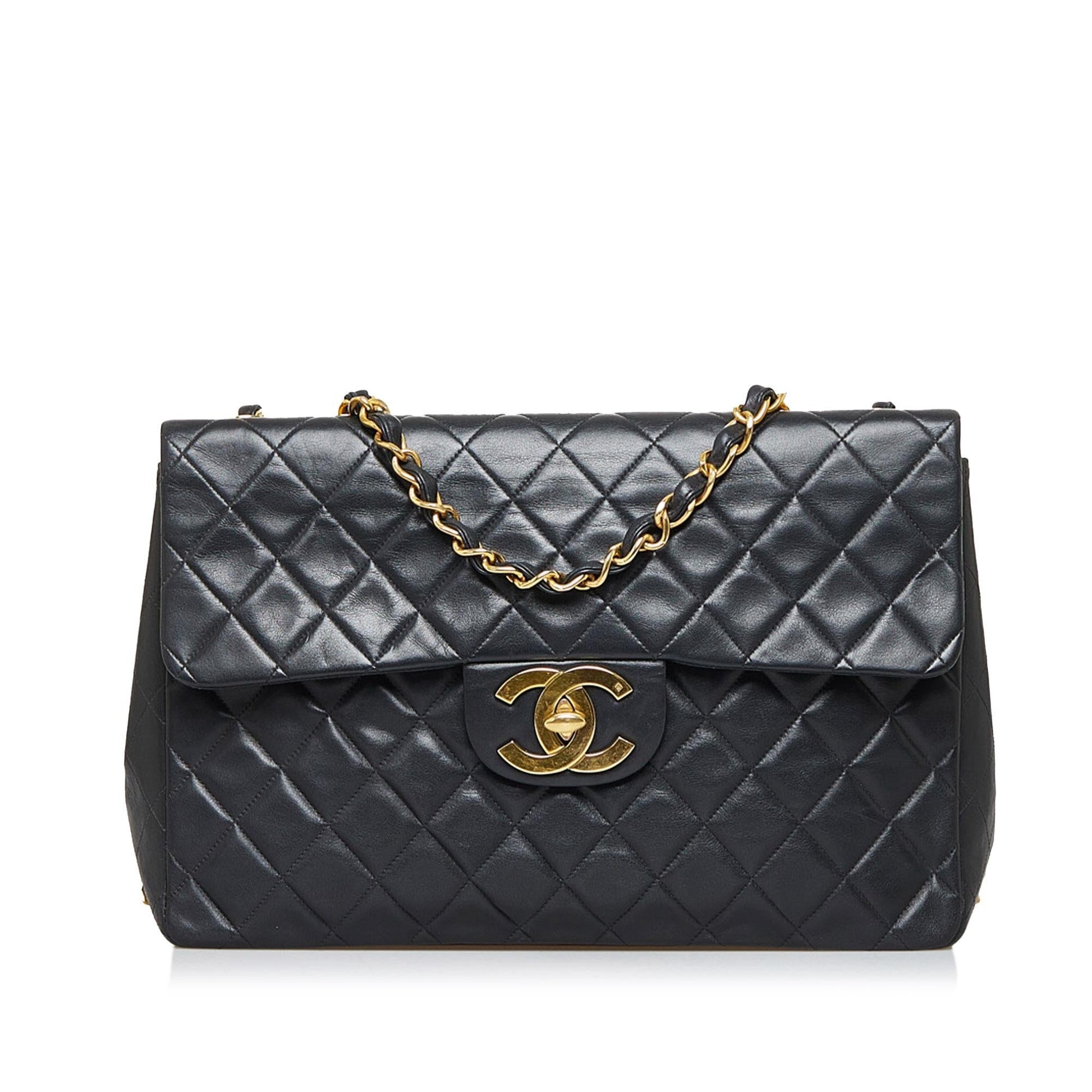 Chanel Maxi Classic Lambskin Single Flap SHG-bNolFY Handbag