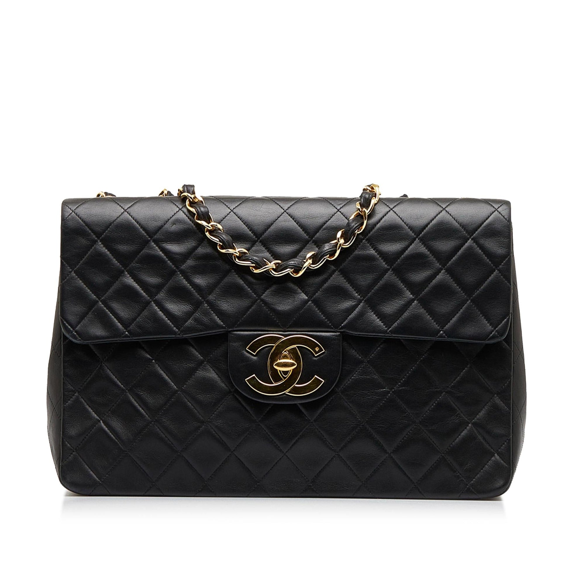 Chanel Maxi Classic Lambskin Single Flap SHG-7MuYXe Handbag