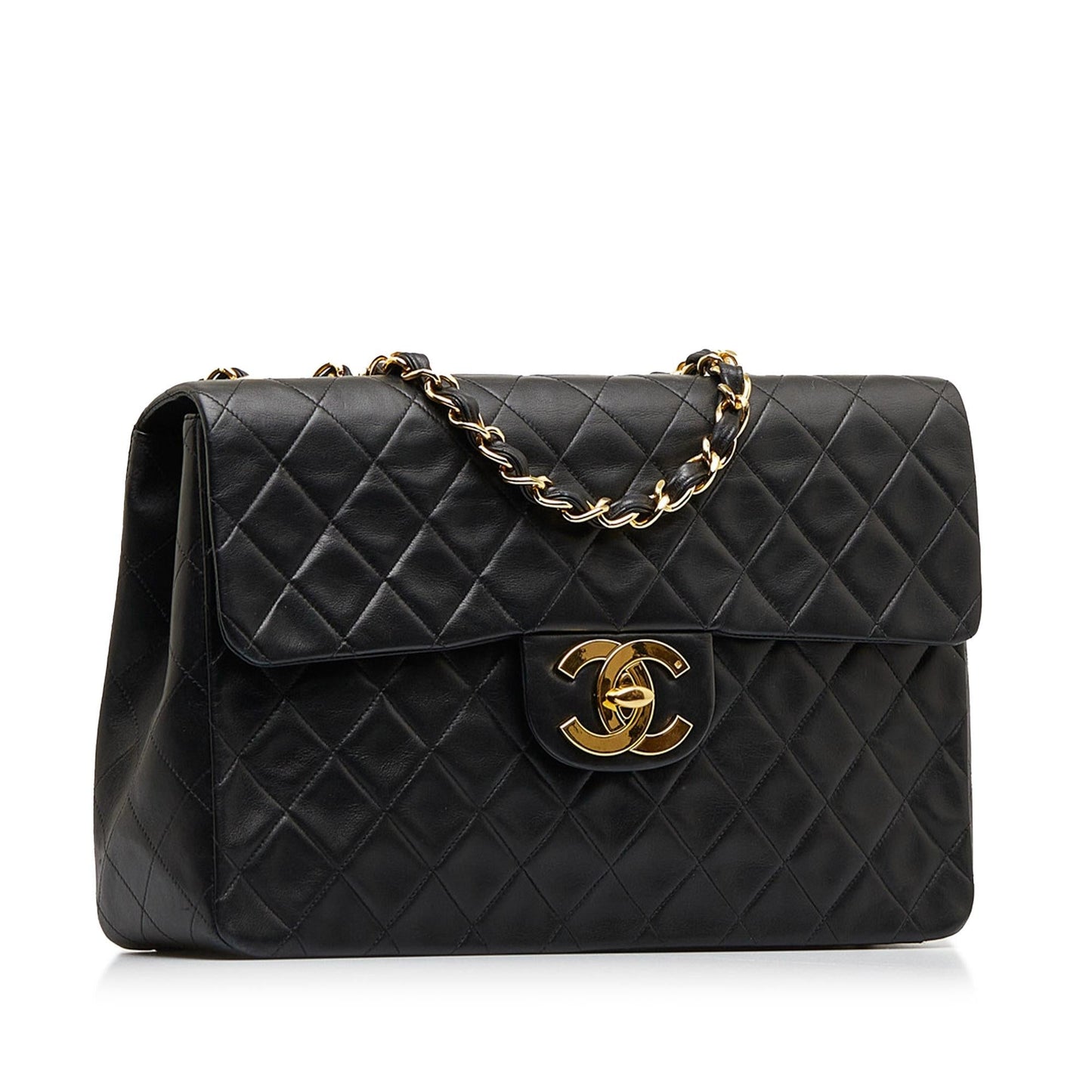 Chanel Maxi Classic Lambskin Single Flap SHG-7MuYXe Handbag