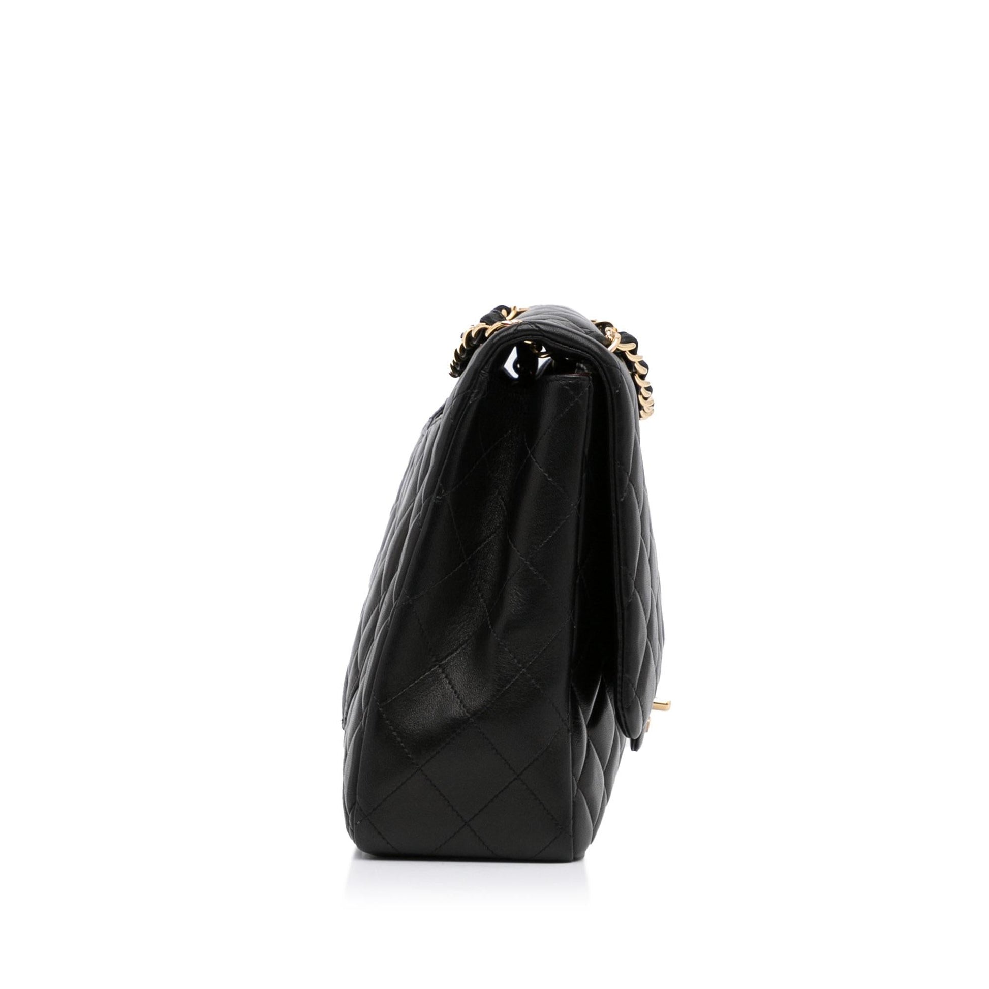 Chanel Maxi Classic Lambskin Single Flap SHG-Jma1dB Handbag