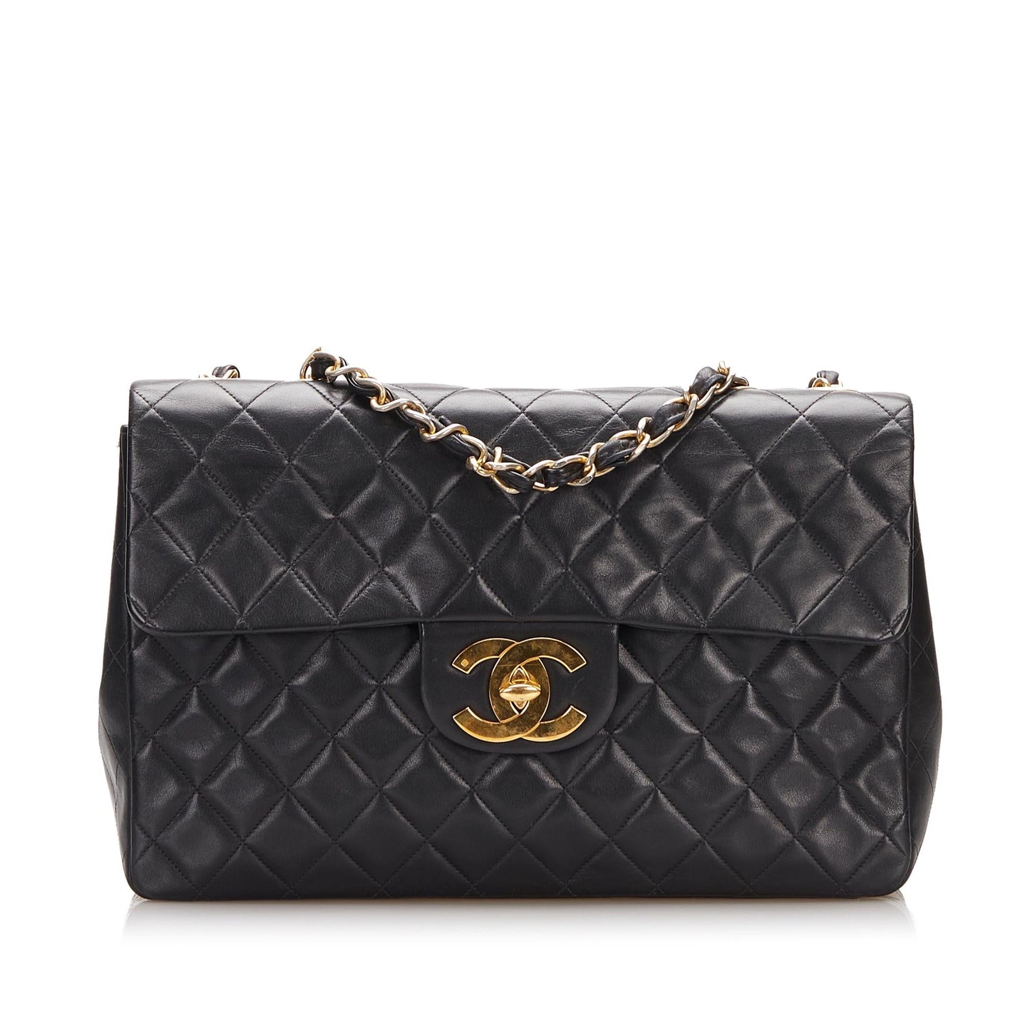 Chanel Maxi Classic Lambskin Single Flap SHG-bKU9pk Handbag