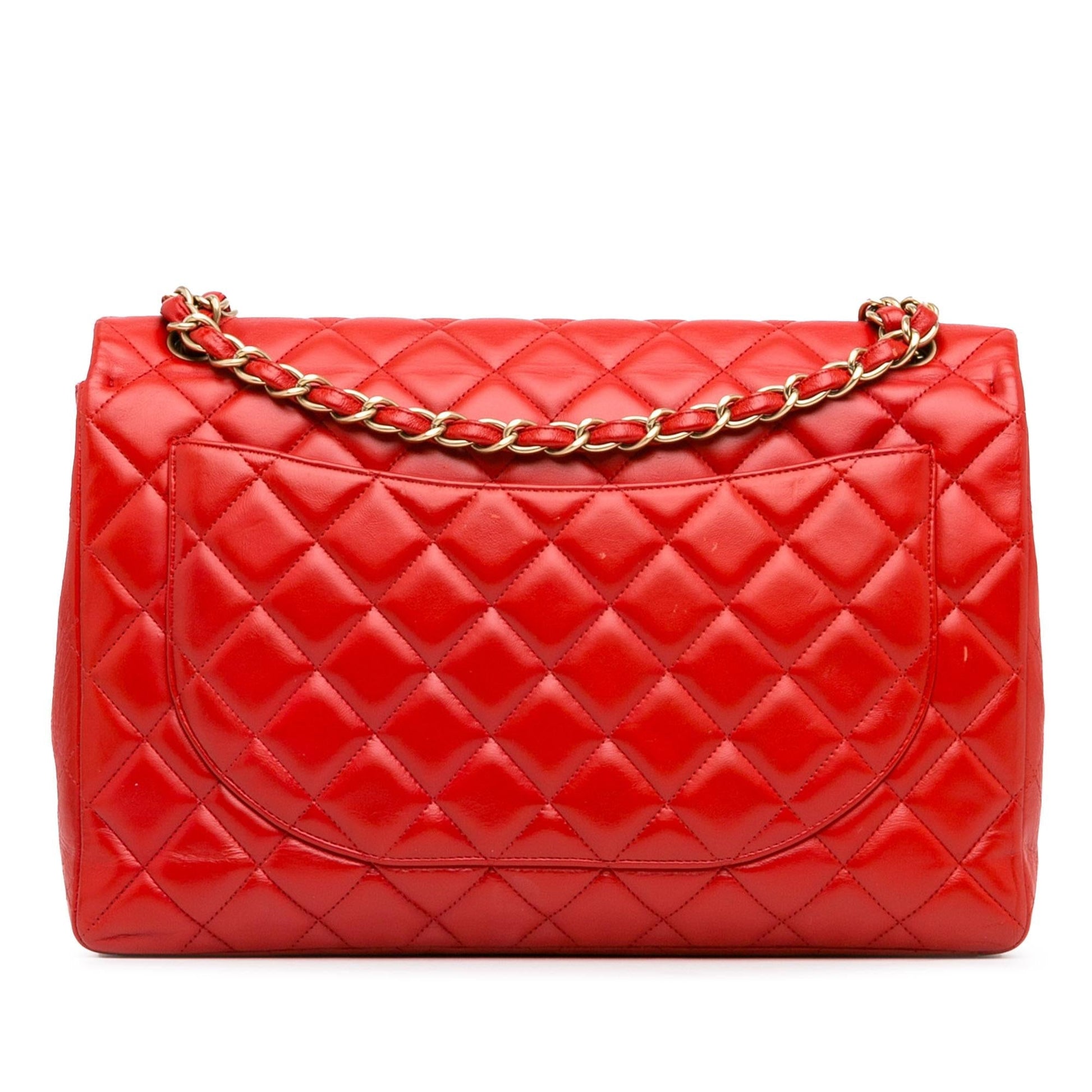 Chanel Maxi Classic Lambskin Single Flap SHG-utLlb3 Handbag